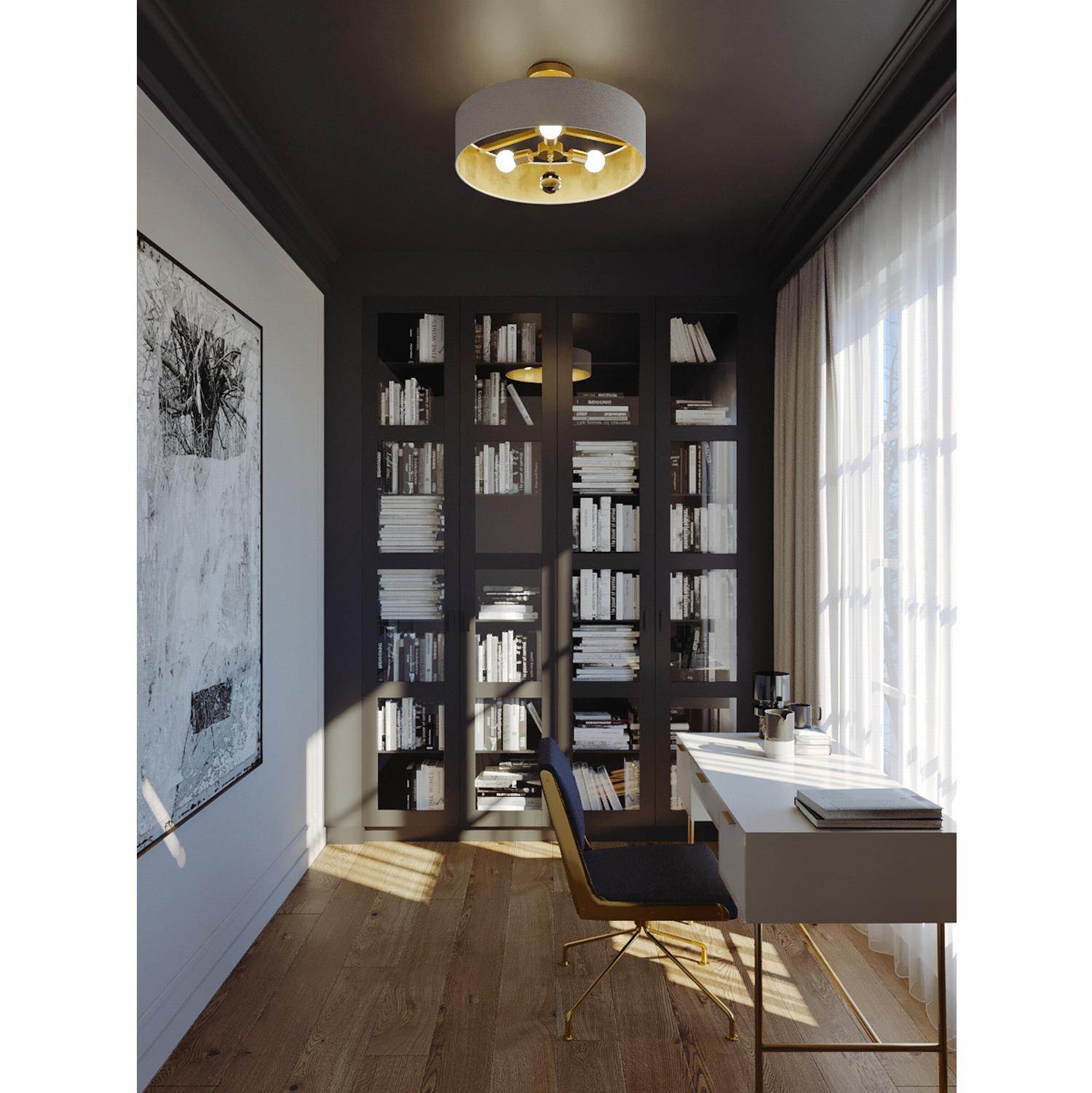 Celine 24'' 3-Light Convertible Pendant Light