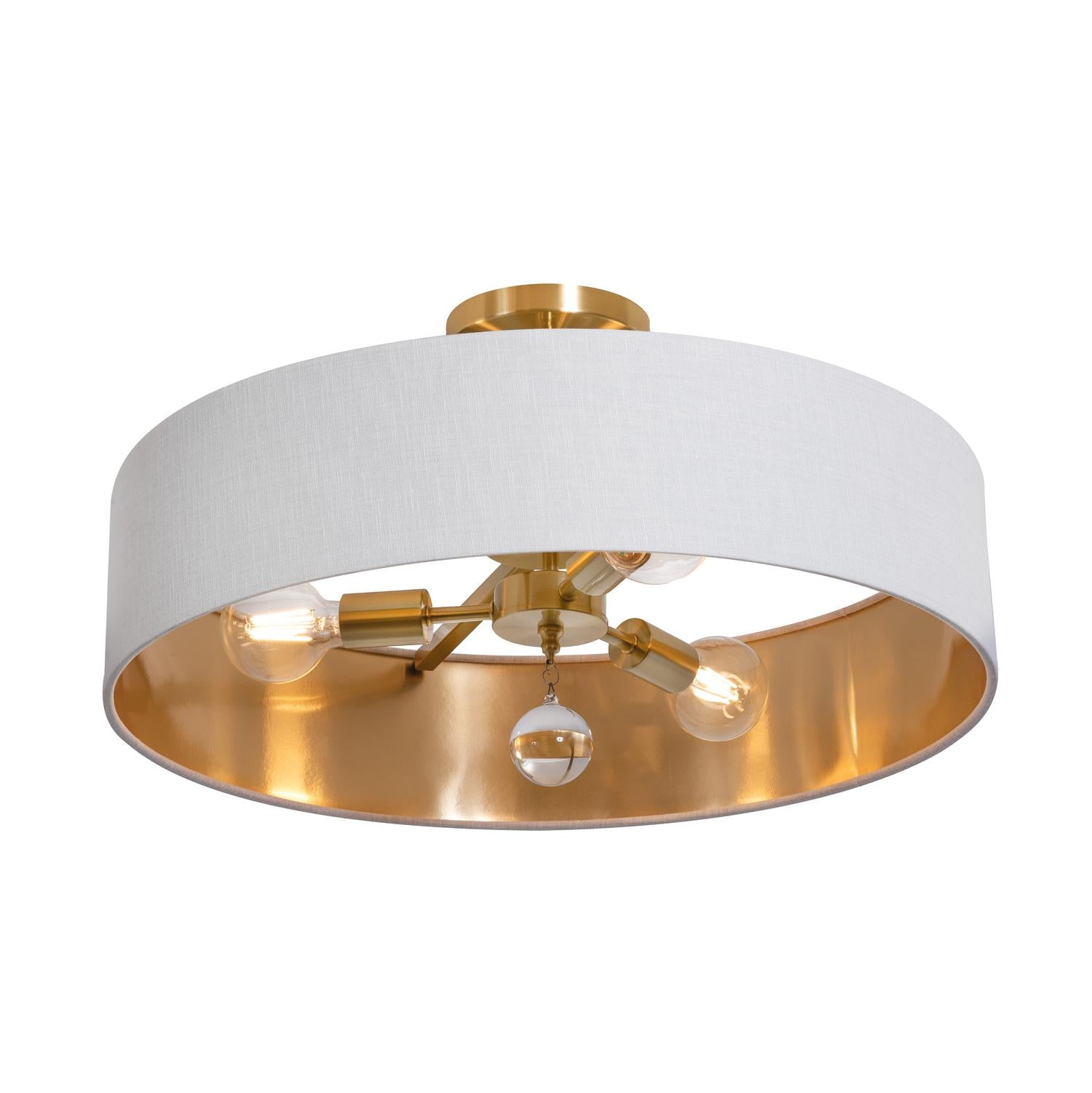 Celine 24'' 3-Light Convertible Pendant Light