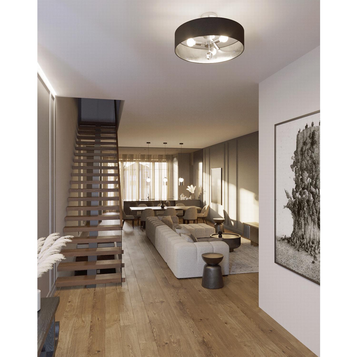 Celine 24'' 3-Light Convertible Pendant Light