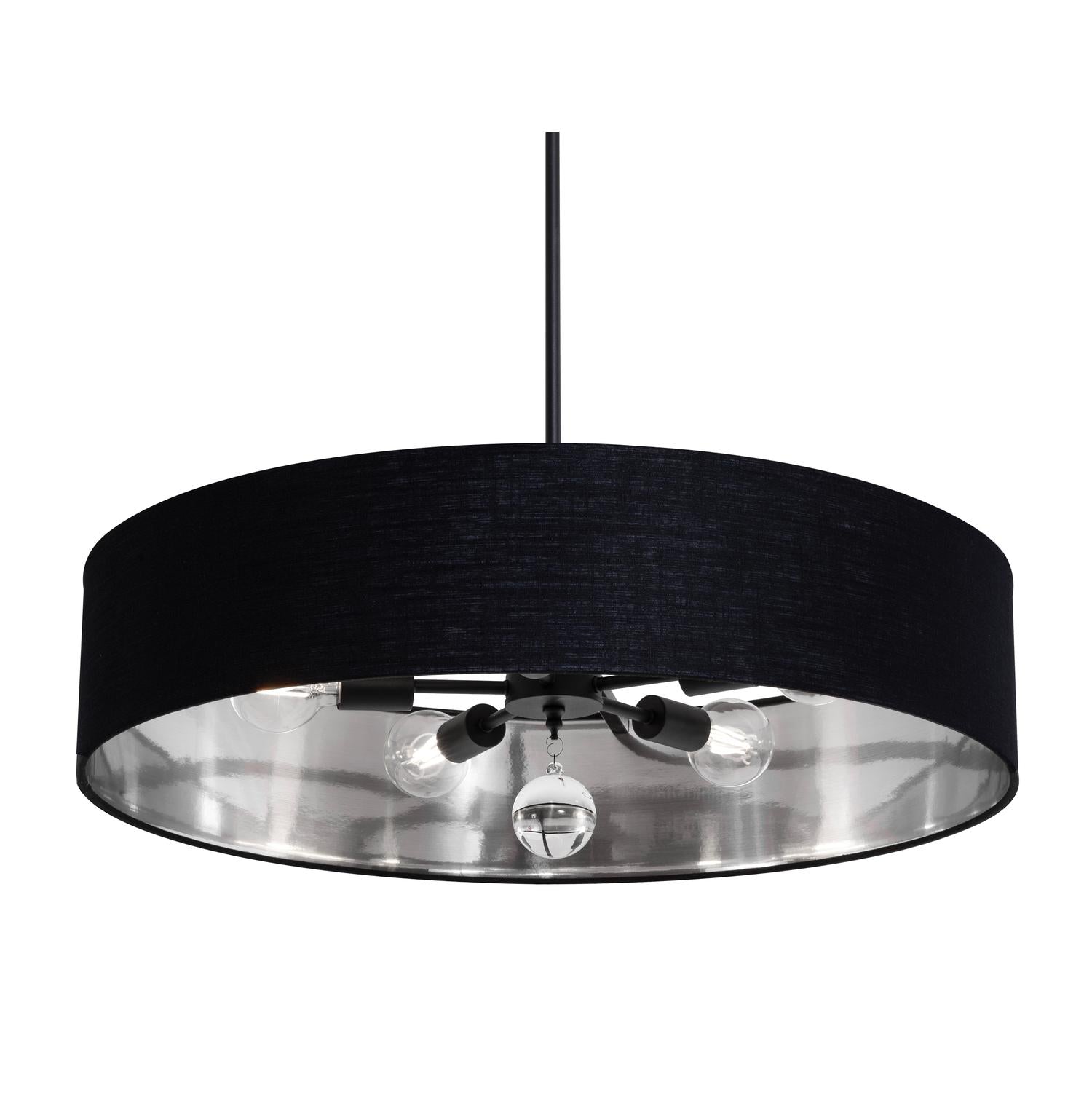 Celine 30'' 5-Light Convertible Pendant Light