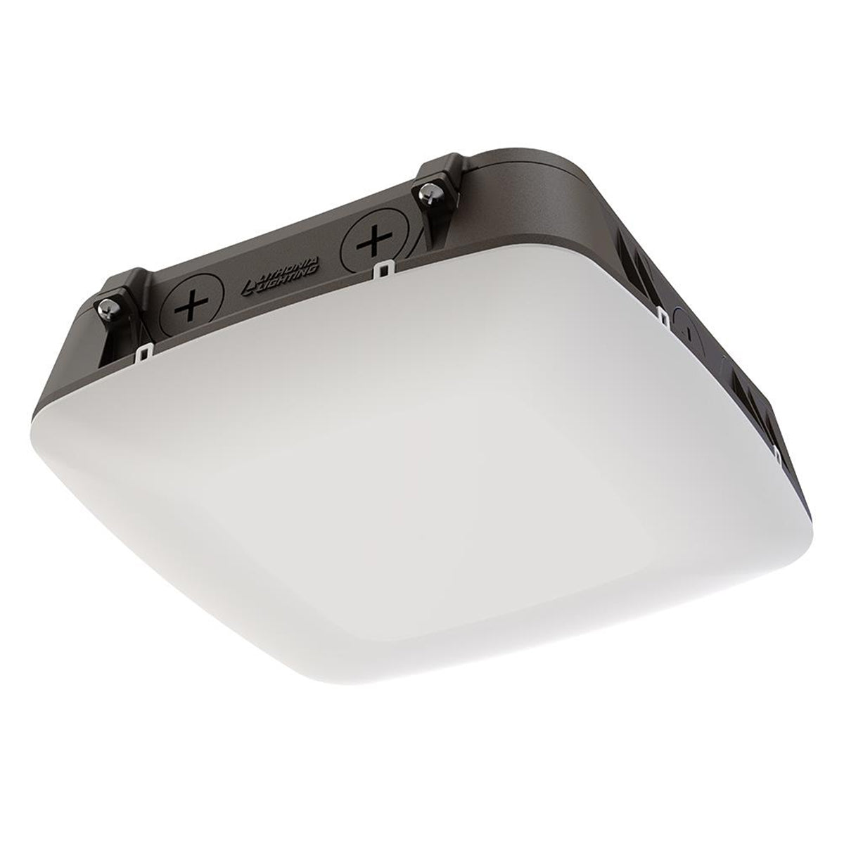 LED Standard Canopy Light, 10000 Switchable Lumens, 30K/40K/50K Selectable CCT, 120-347V
