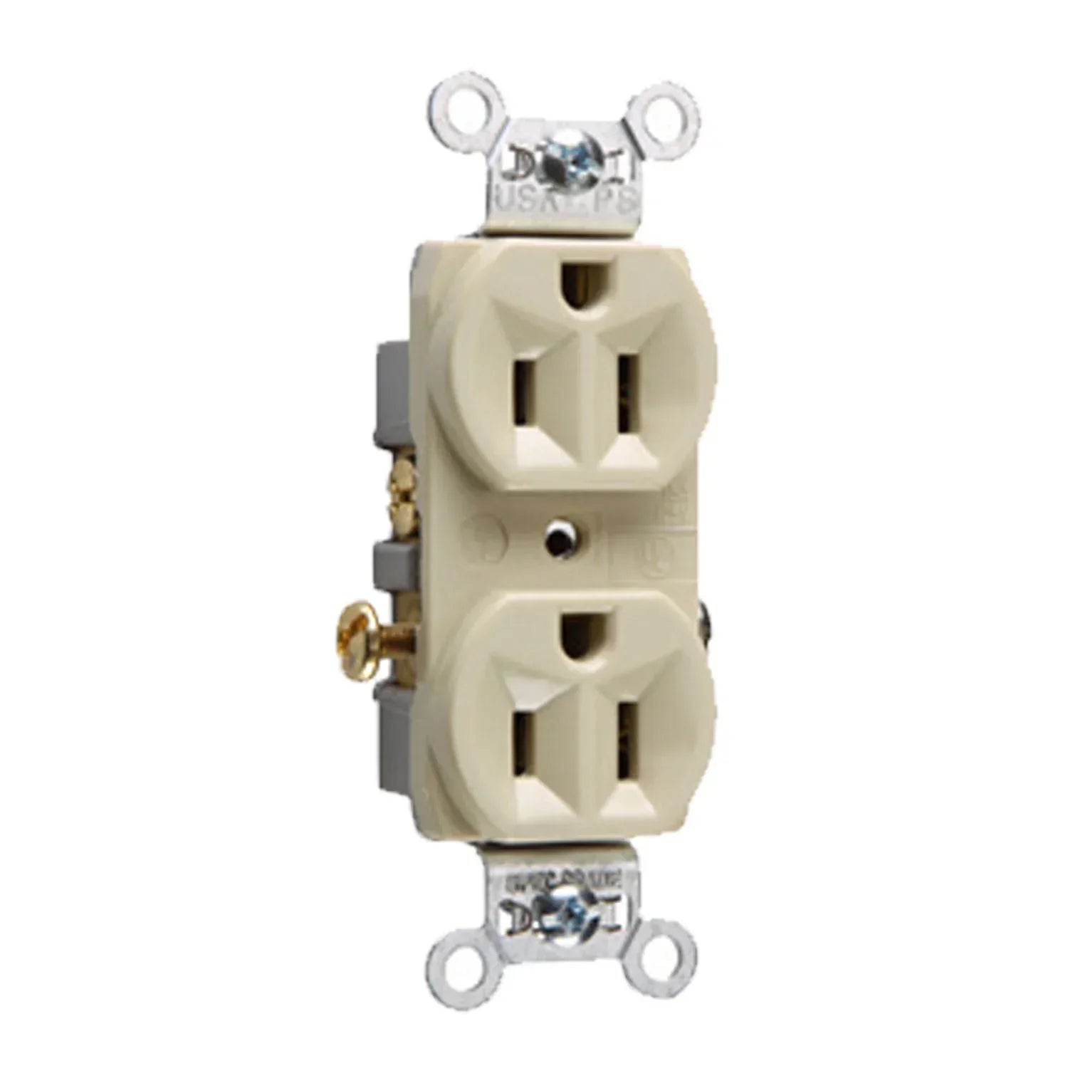 Commercial Spec-Grade 15A Duplex Receptacle - Bees Lighting
