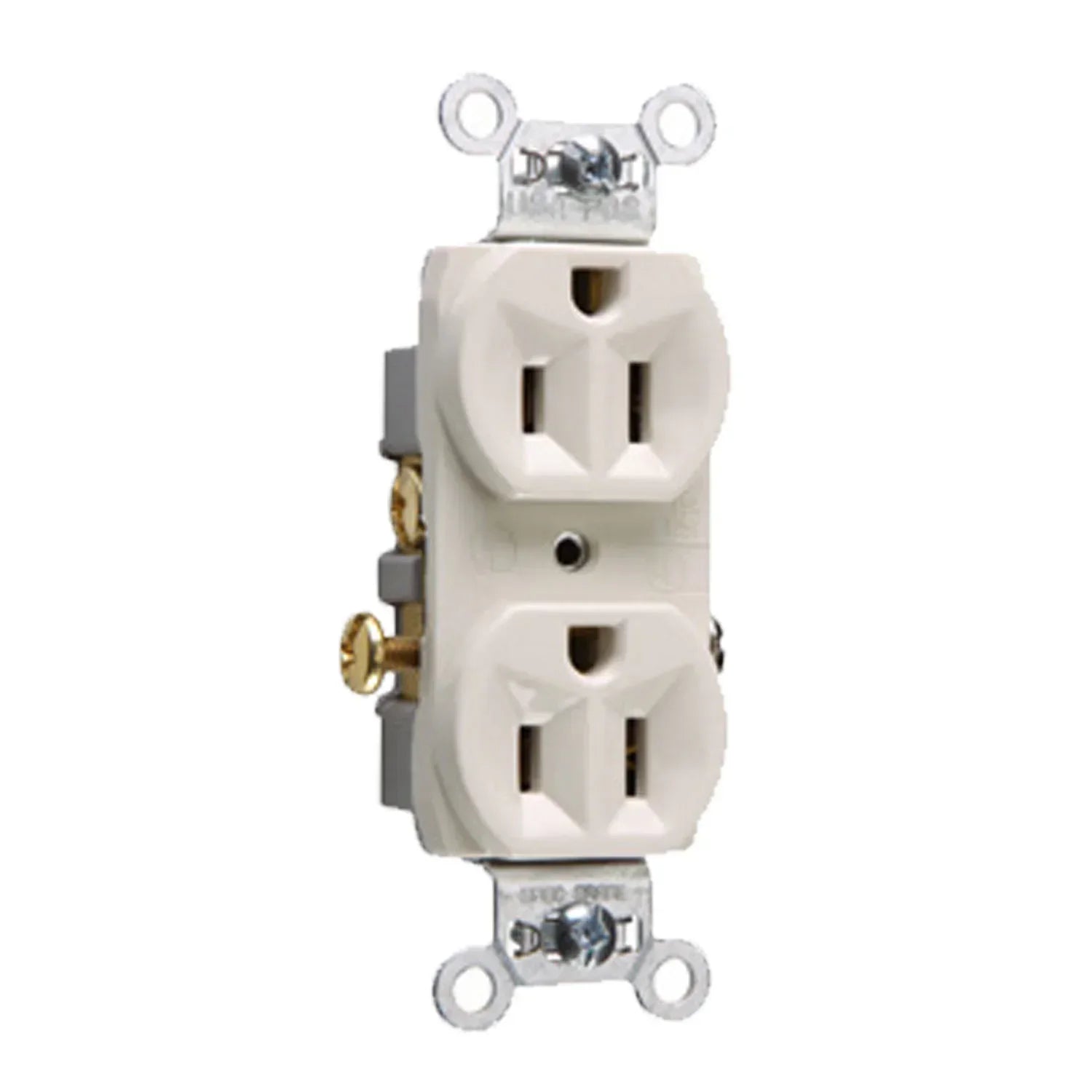 Commercial Spec-Grade 15A Duplex Receptacle - Bees Lighting
