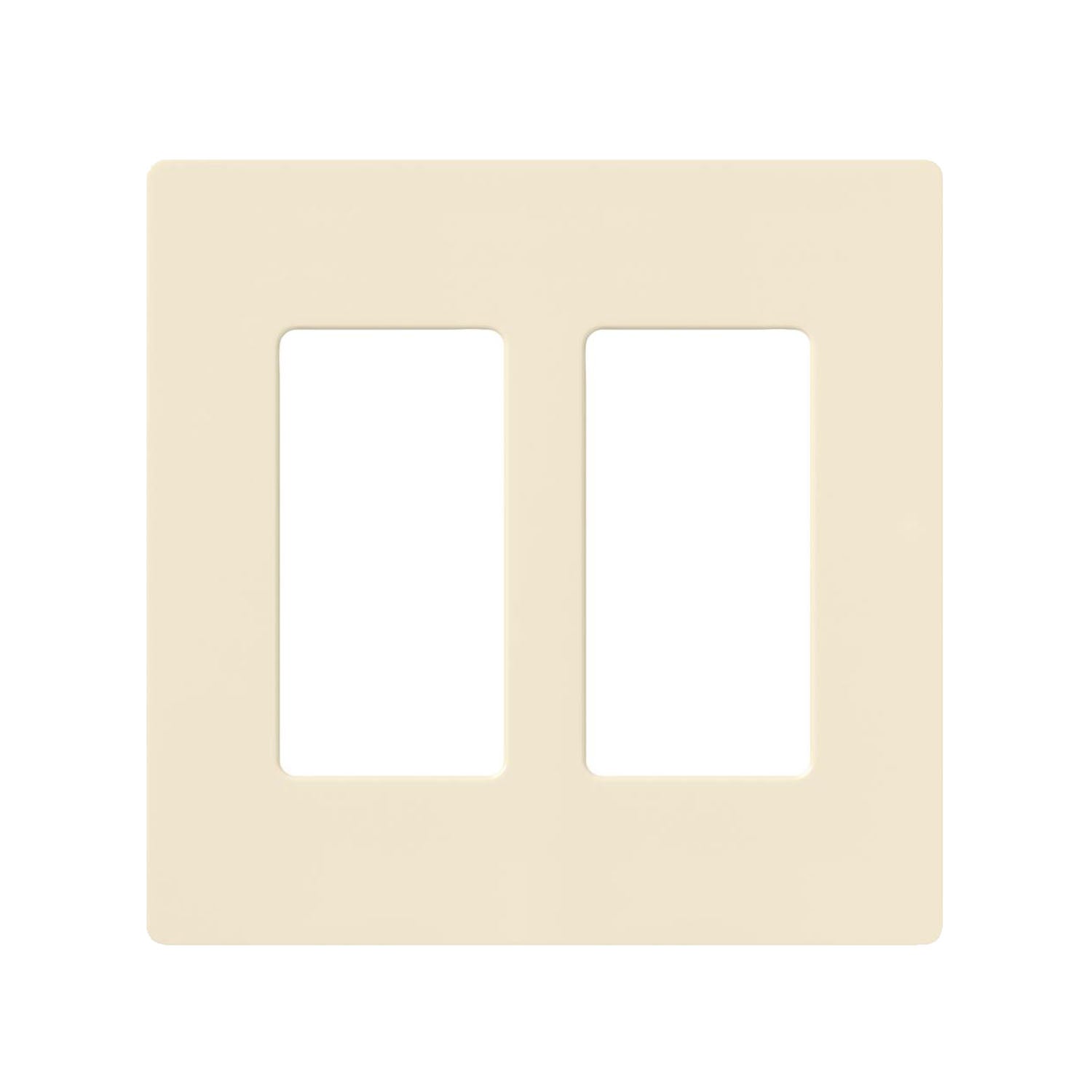 Lutron Claro 2-Gang Decorator/Rocker Wall Plate - Bees Lighting