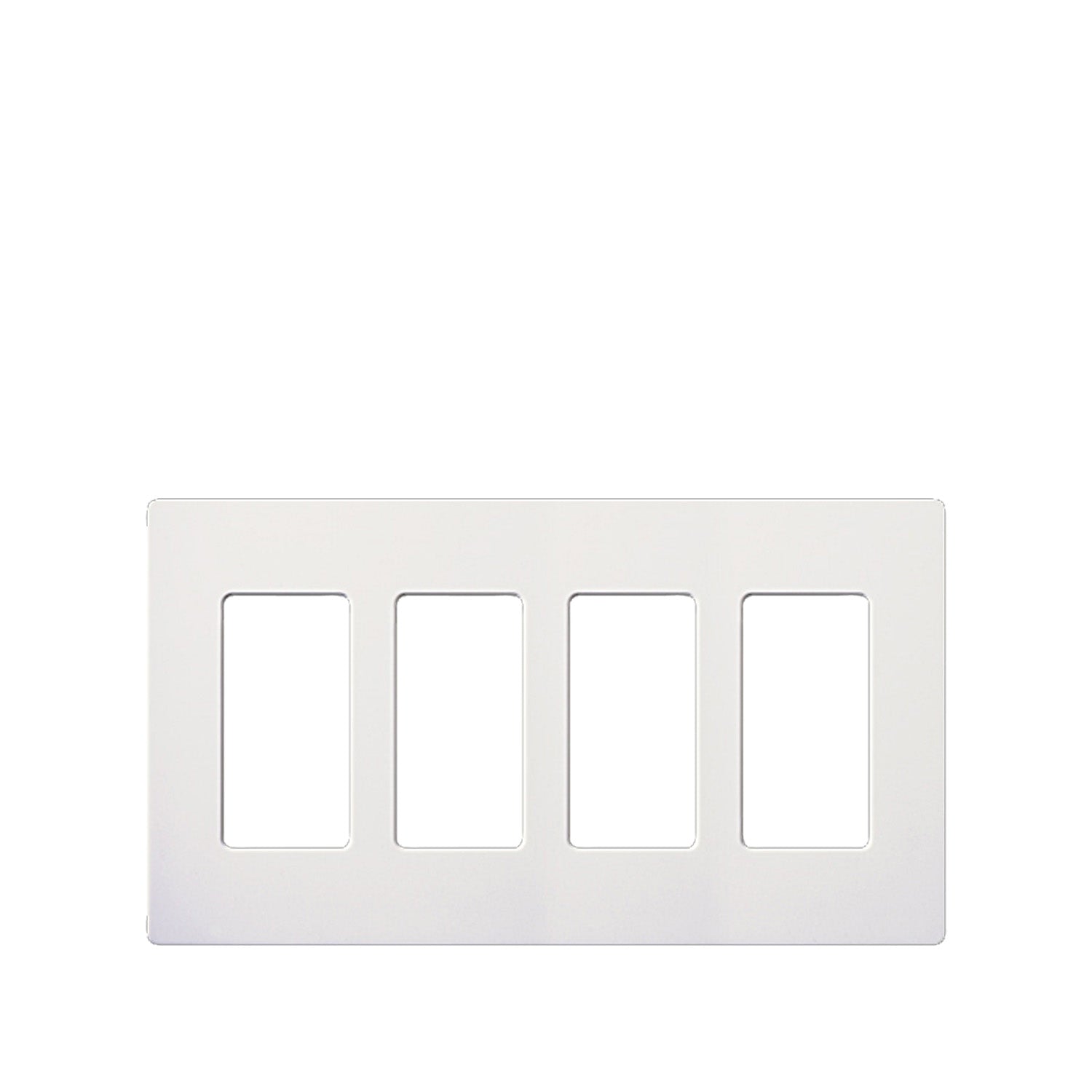 Lutron Claro 4-Gang Decorator/Rocker Wall Plate - Bees Lighting