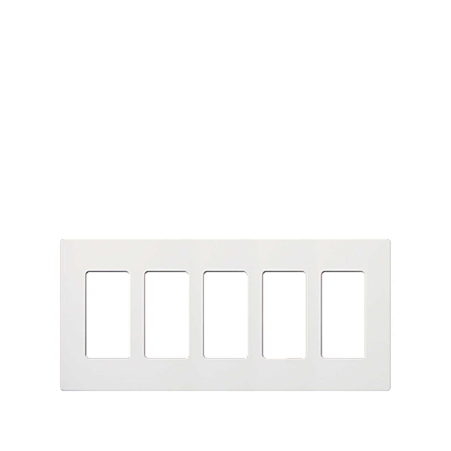 Lutron Claro 5-Gang Decorator/Rocker Wall Plate - Bees Lighting