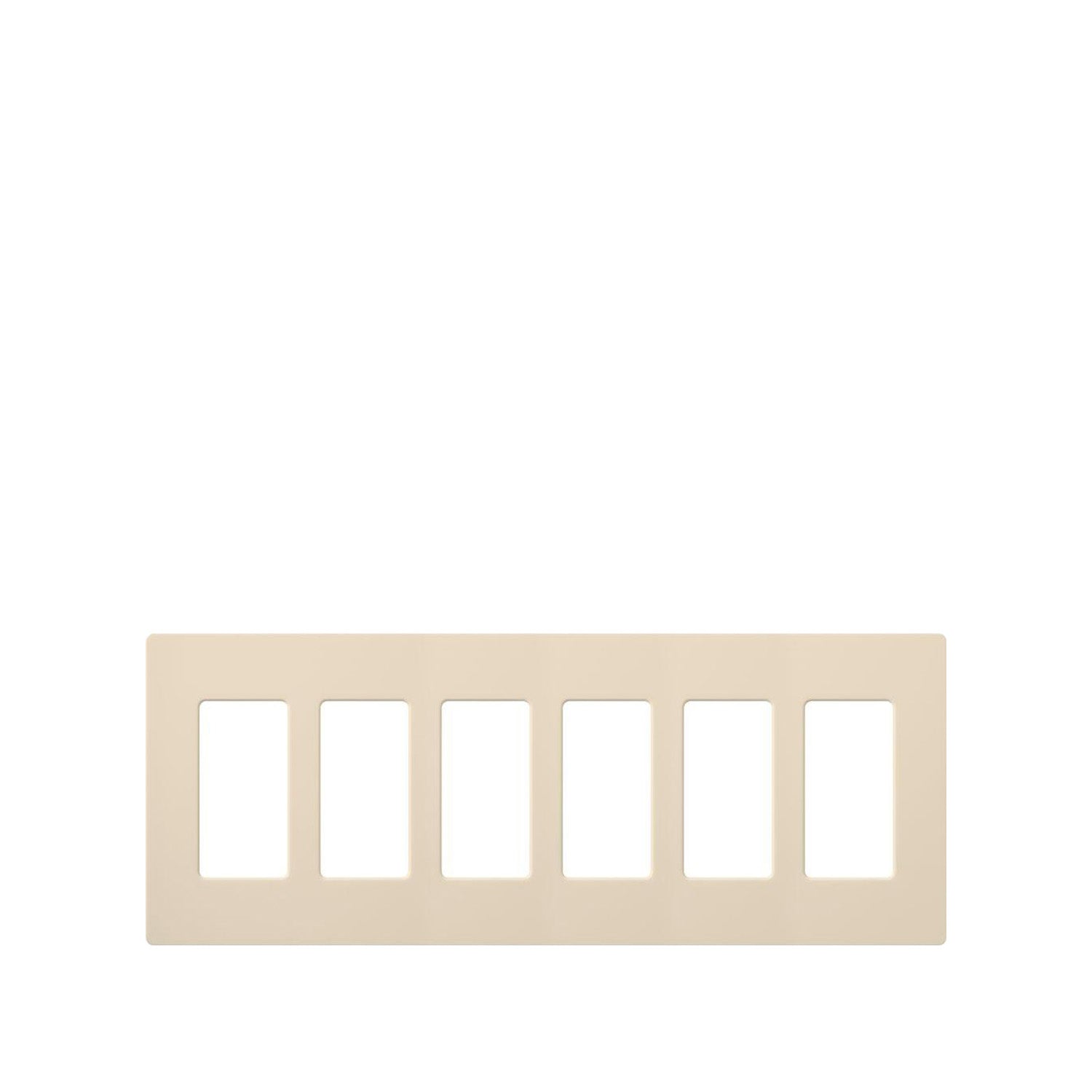 Lutron Claro 6-Gang Decorator/Rocker Wall Plate - Bees Lighting