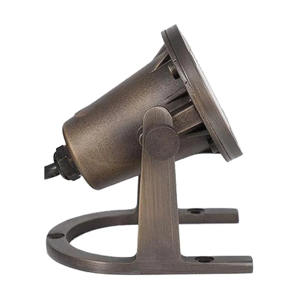 12V LED Landscape Underwater Accent Light Natural Brass - Bees Lighting