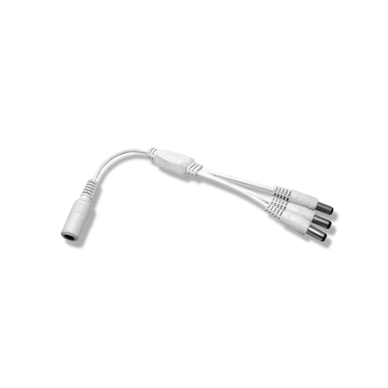 3-Way DC Splitter, White