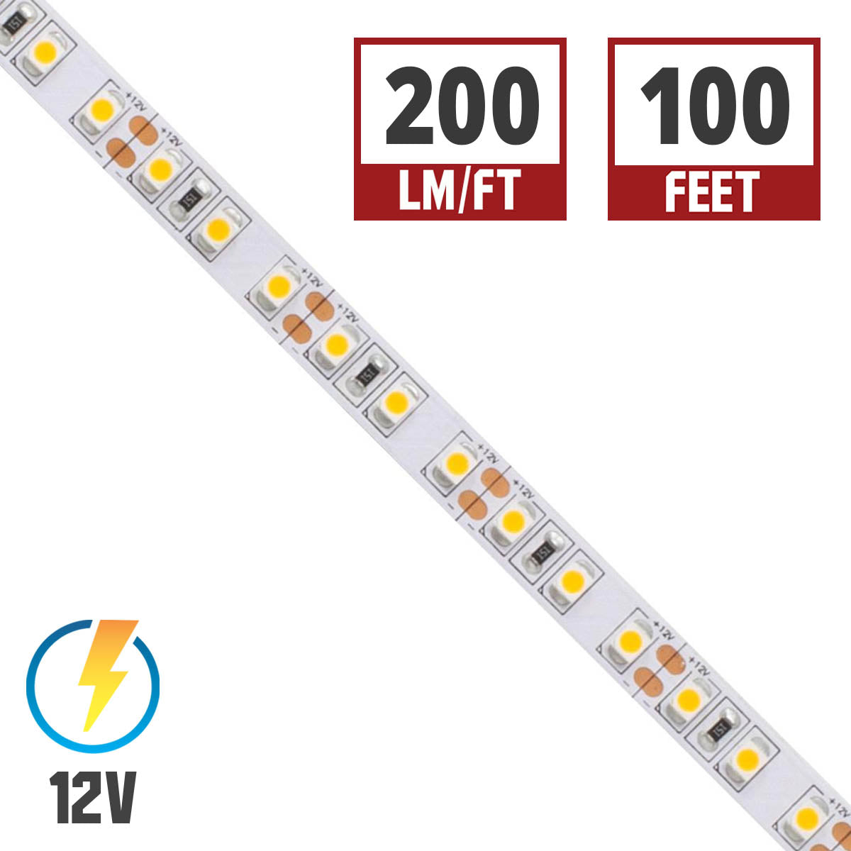 Diode LED BLAZE LED Tape Light, 200+ Lumens - Bees Lighting