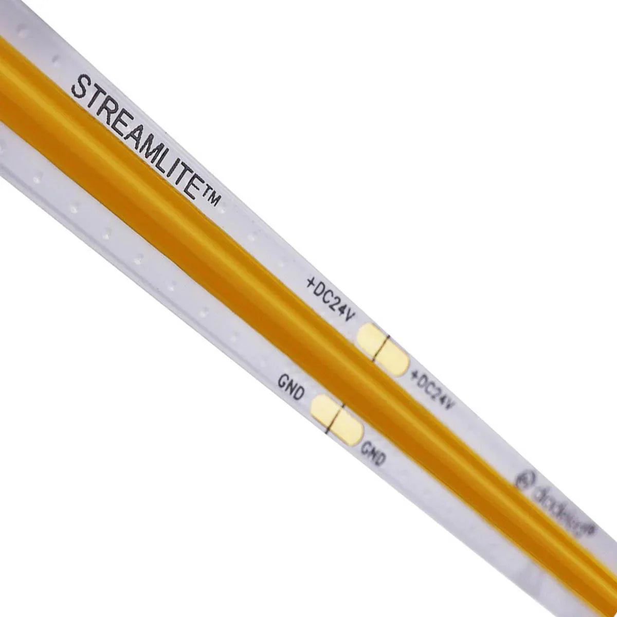 Streamlite LED Tape Light, 16.4Ft Reel, 3000K, 409 Lm/Ft, 24V - Bees Lighting