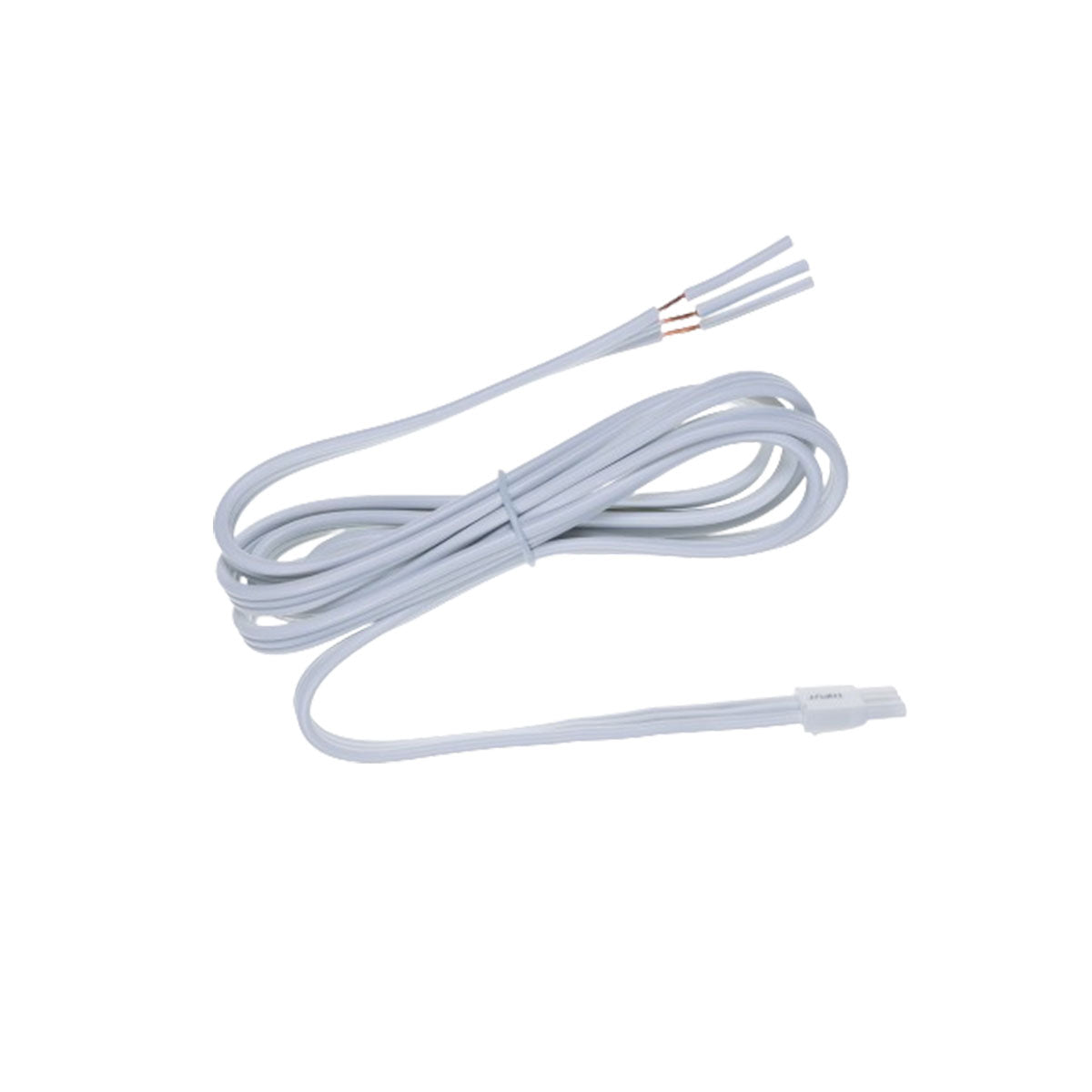 72 in. Hardwired Splice Connector for COVE 120V LED Switchable Fixture, White