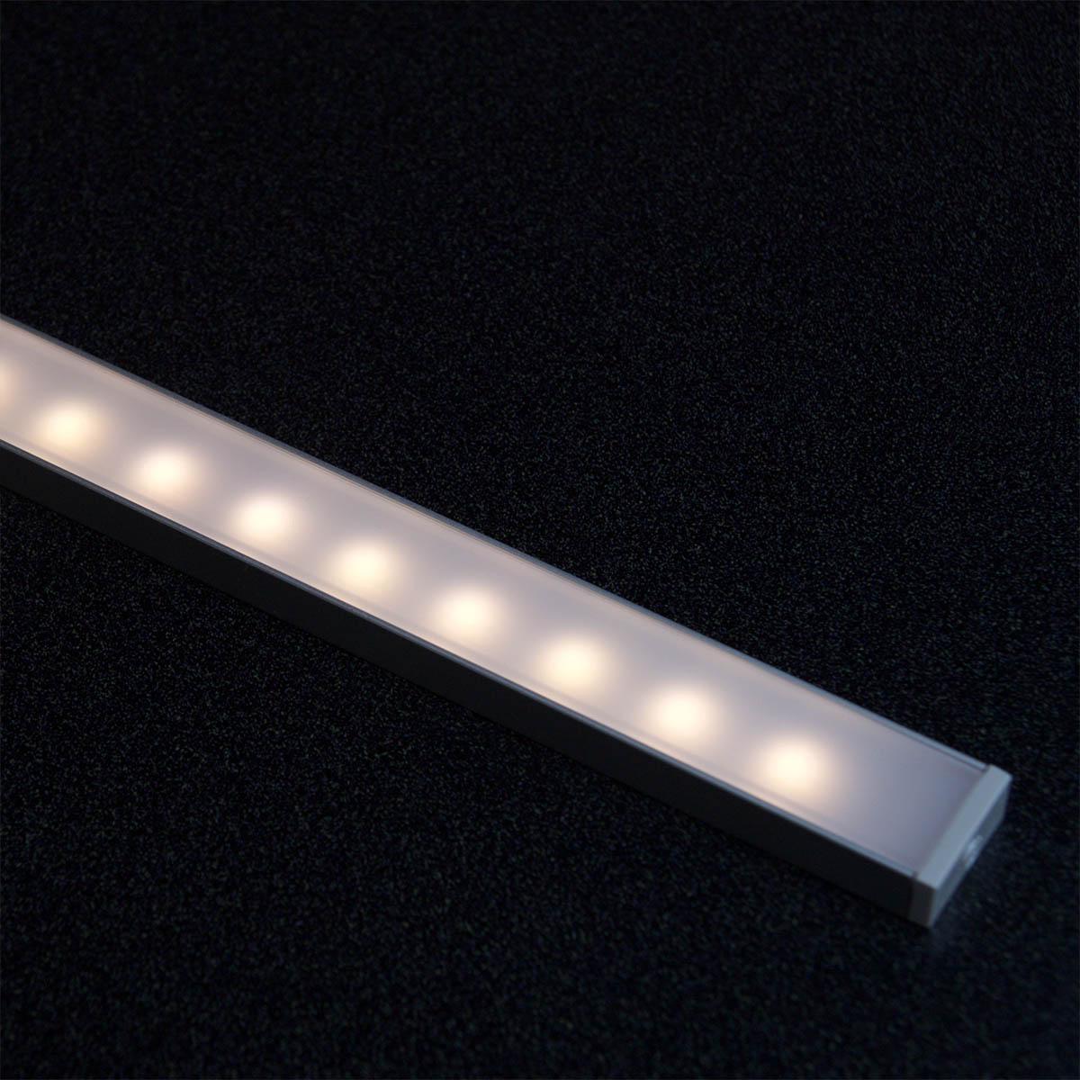48in. Tape Light Frosted Channel Cover - Bees Lighting
