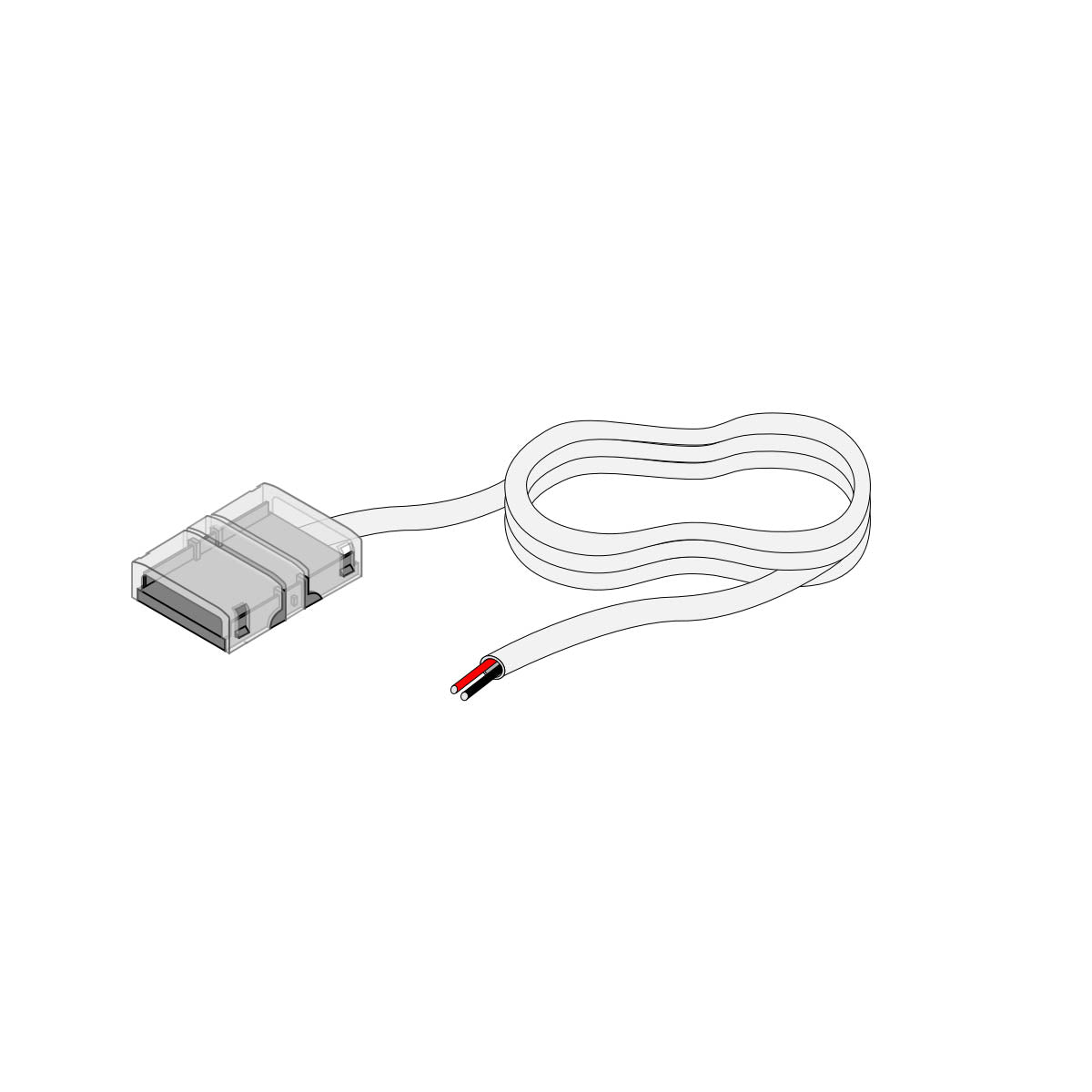24in. Tape to Wire Splice Connector for Streamlite Tape Lights