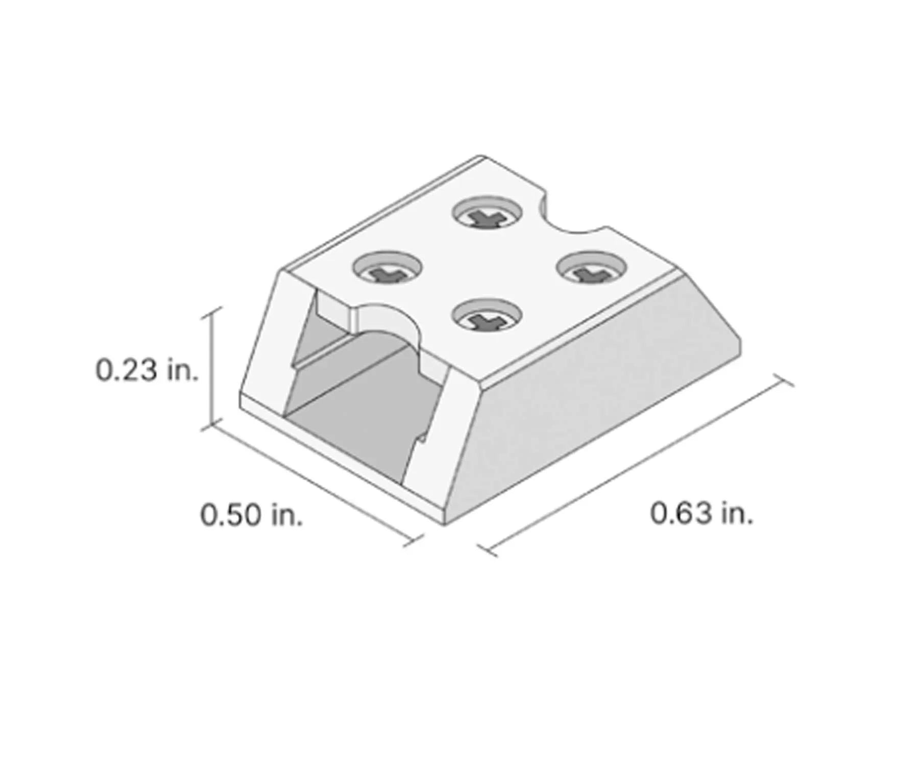 8mm Tape to Tape Terminal Block Connector - Bees Lighting