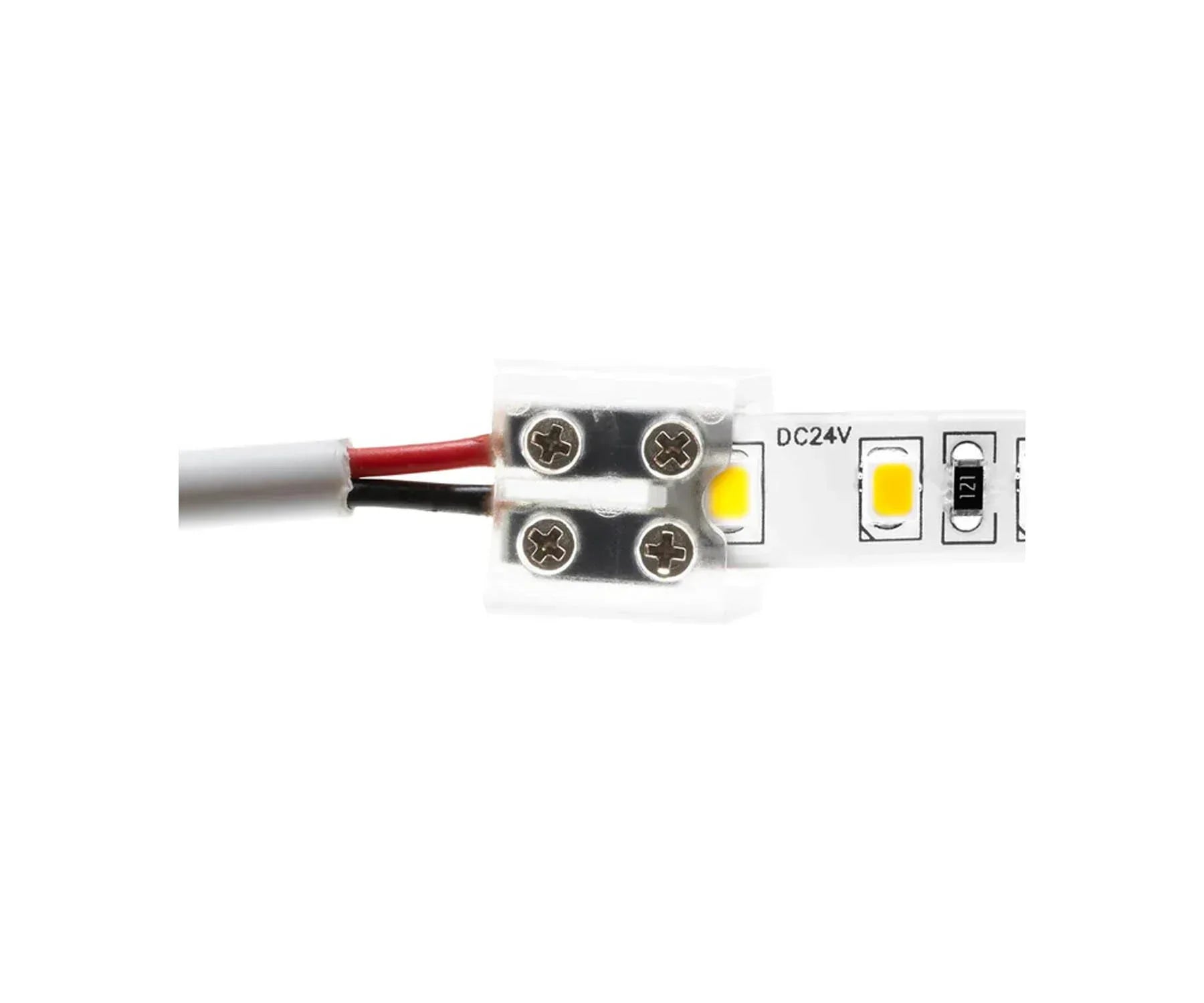 Diode LED 8mm Tape Light Terminal Block Connector - Bees Lighting