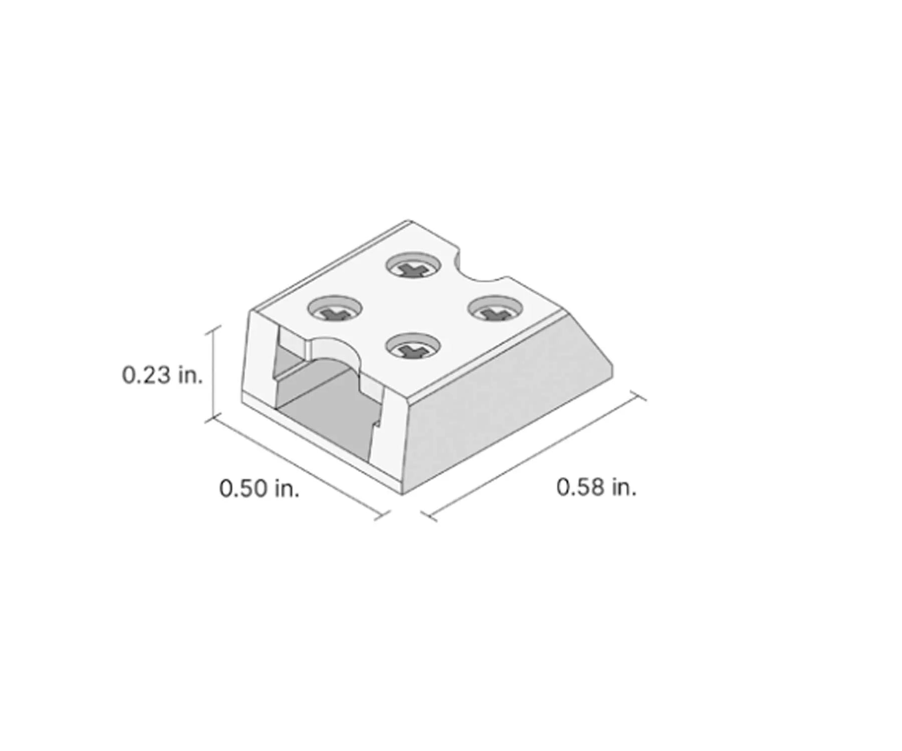 8mm Tape to Wire Terminal Block Connector - Bees Lighting