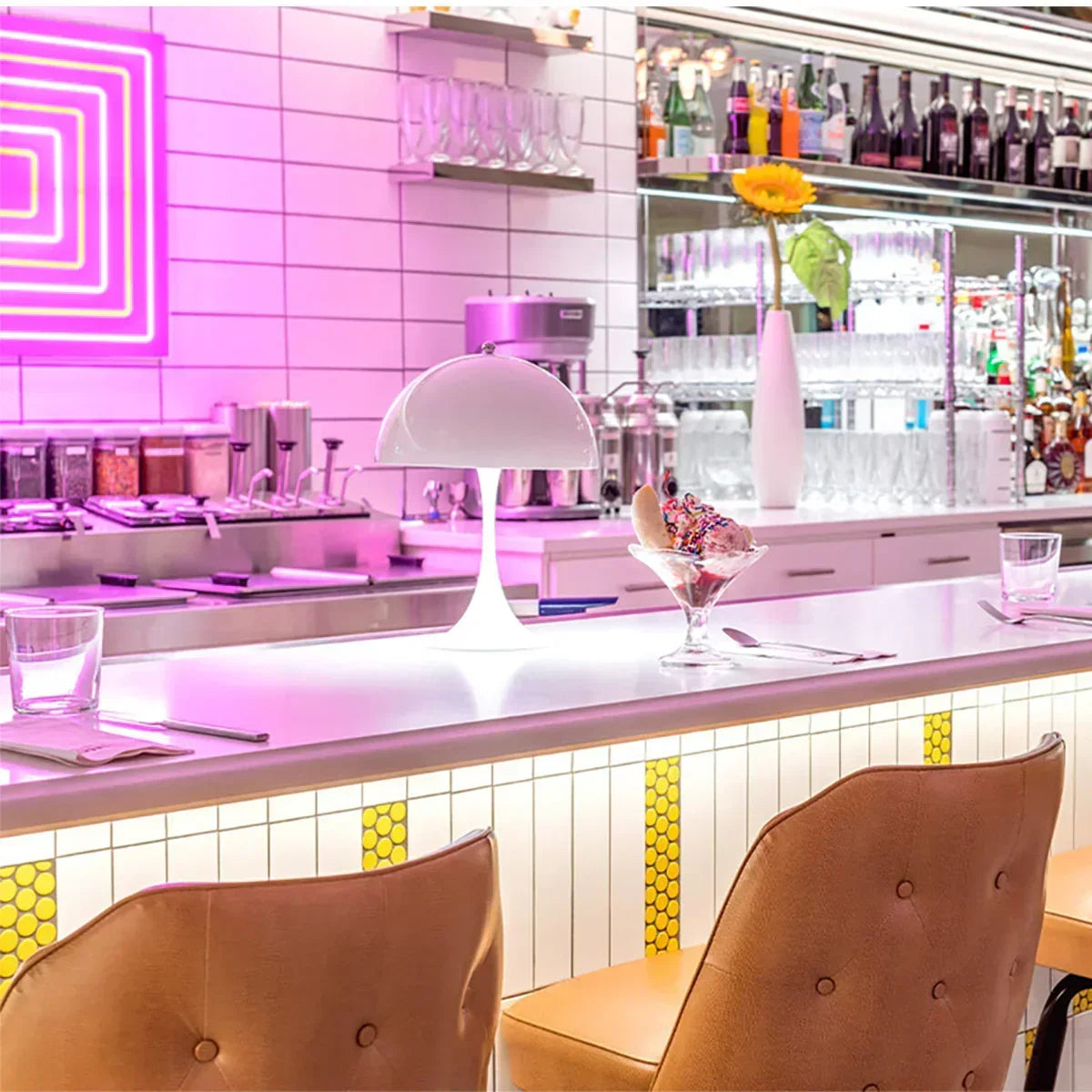 16Ft Neon Blaze Flexible LED Lighting, Pink, 24V, Side Bending - Bees Lighting