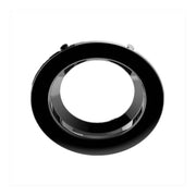 4" Round Trim Smooth Black Finish - Bees Lighting