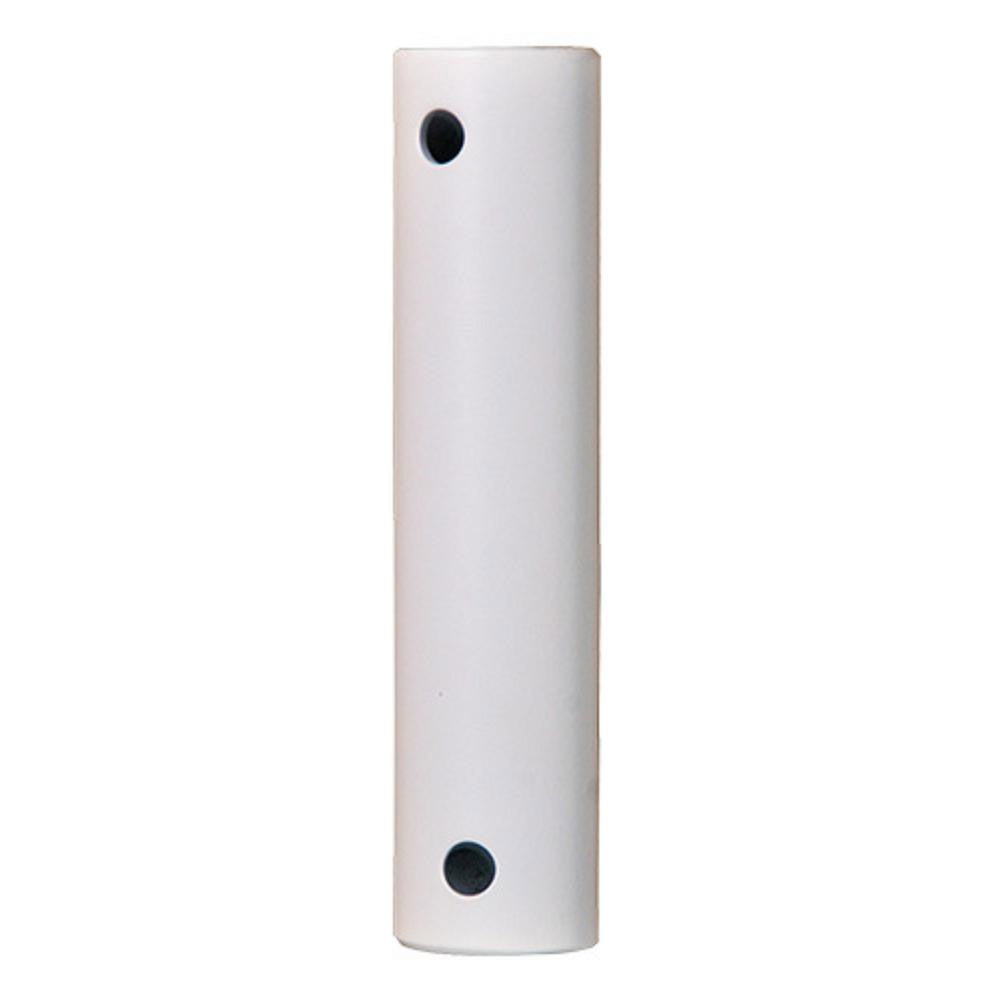 72-Inch Matte White Stainless Steel Extension Downrod - Bees Lighting
