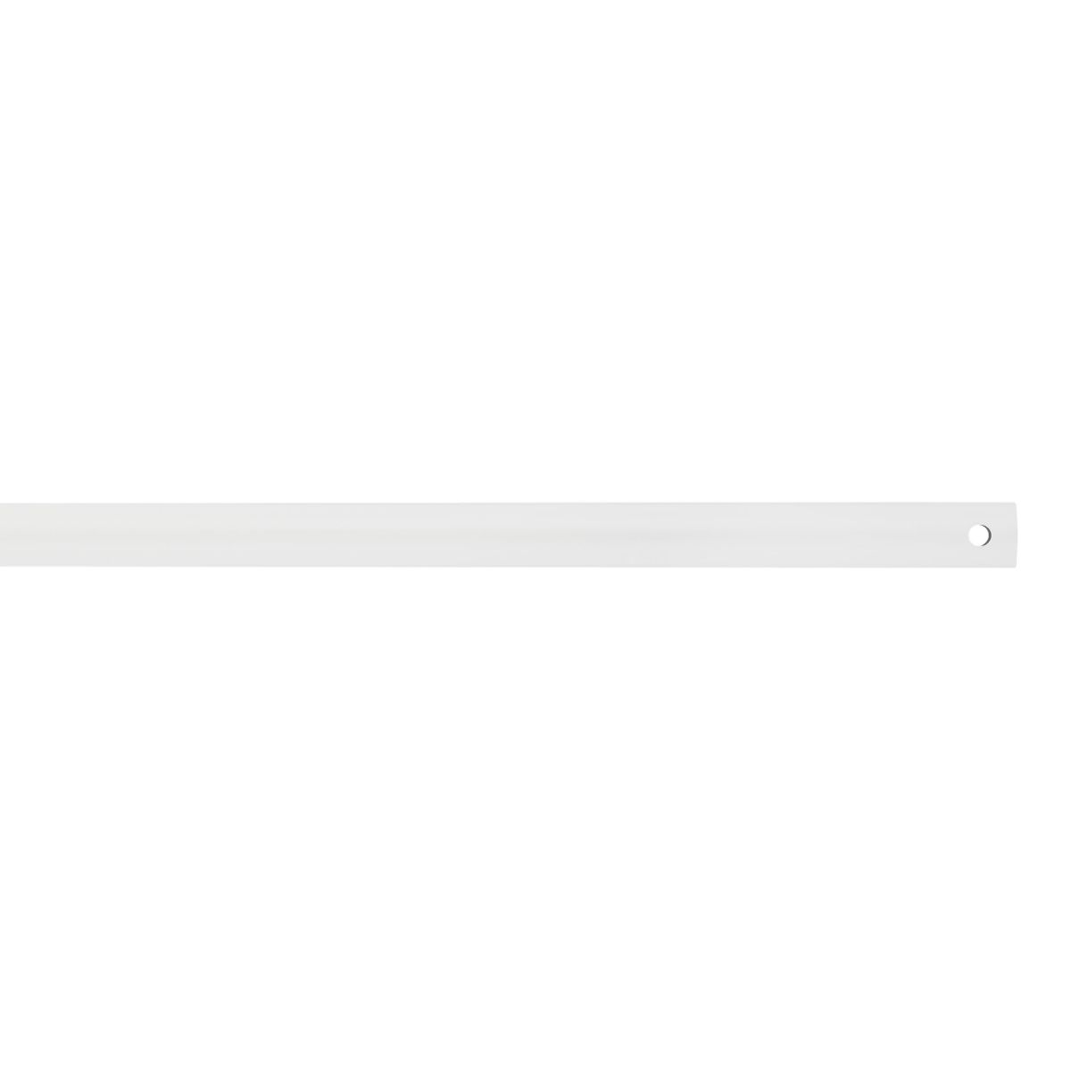 48-Inch Matte White Extension Downrod - Bees Lighting