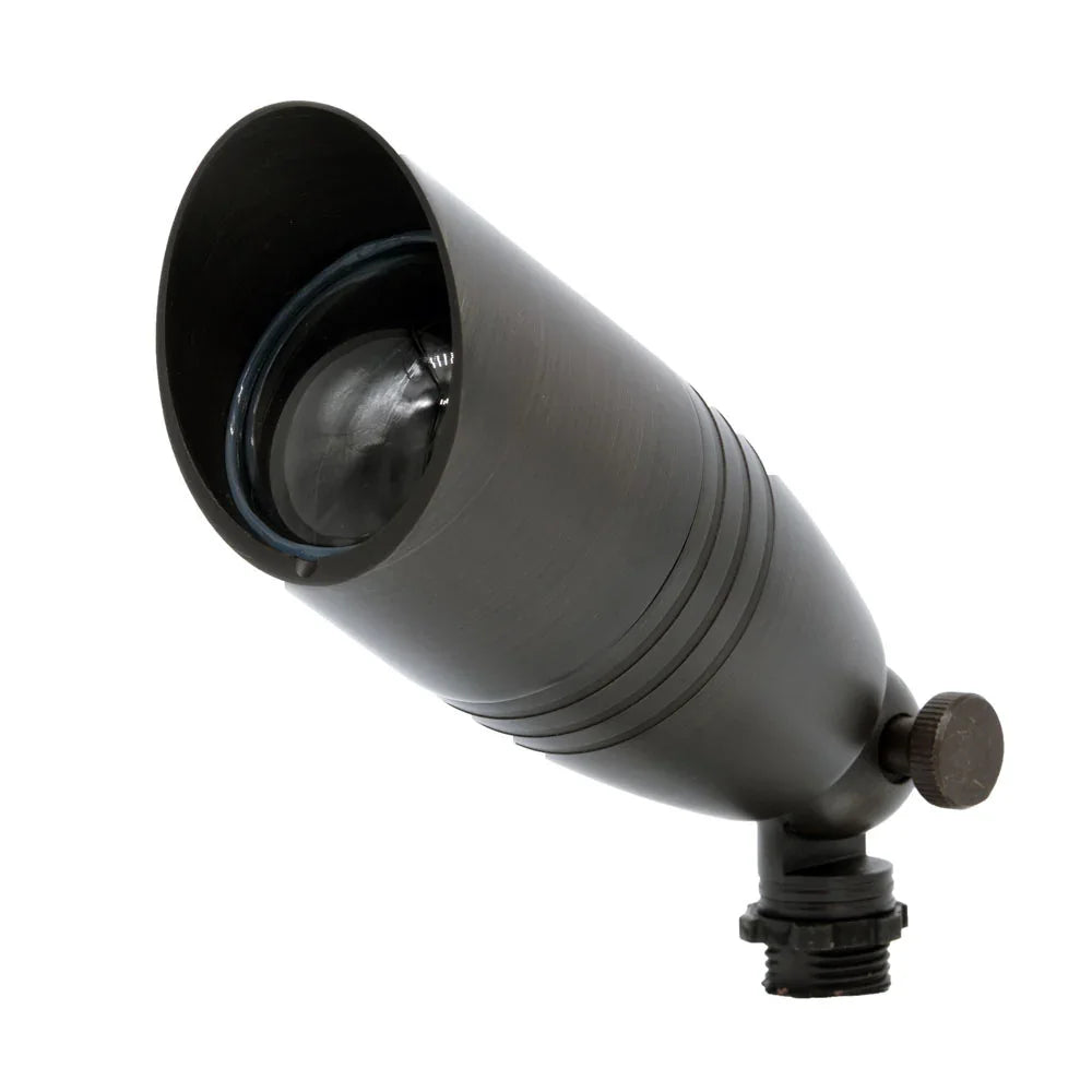 LED Directional Spot Light, Weathered Brass - Bees Lighting