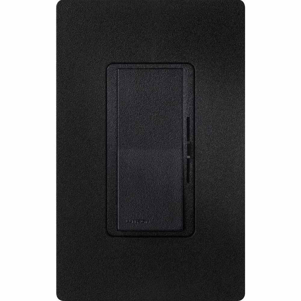 Diva LED+ Dimmer Switch, 150-Watt, Single Pole or 3-Way, Black - Bees Lighting