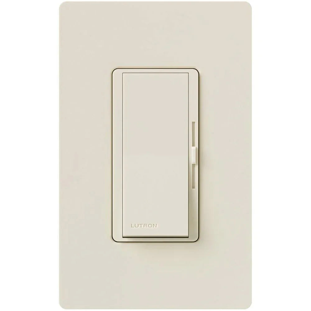 Diva LED+ Dimmer Switch, 250-Watt, Single Pole or 3-Way, Light Almond - Bees Lighting