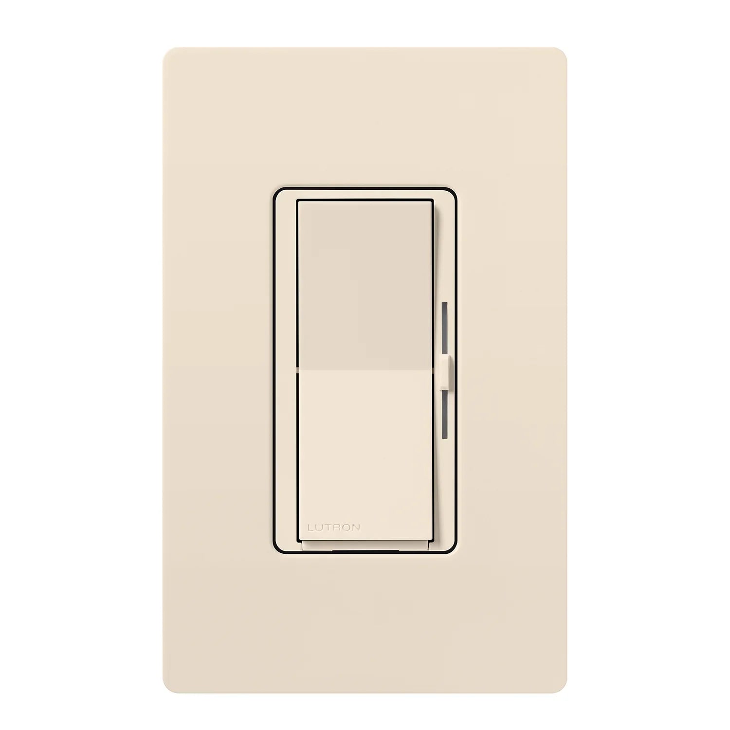 Caseta Diva Smart Dimmer Switch ELV+, 250 Watts, Neutral Required, Light Almond - Bees Lighting