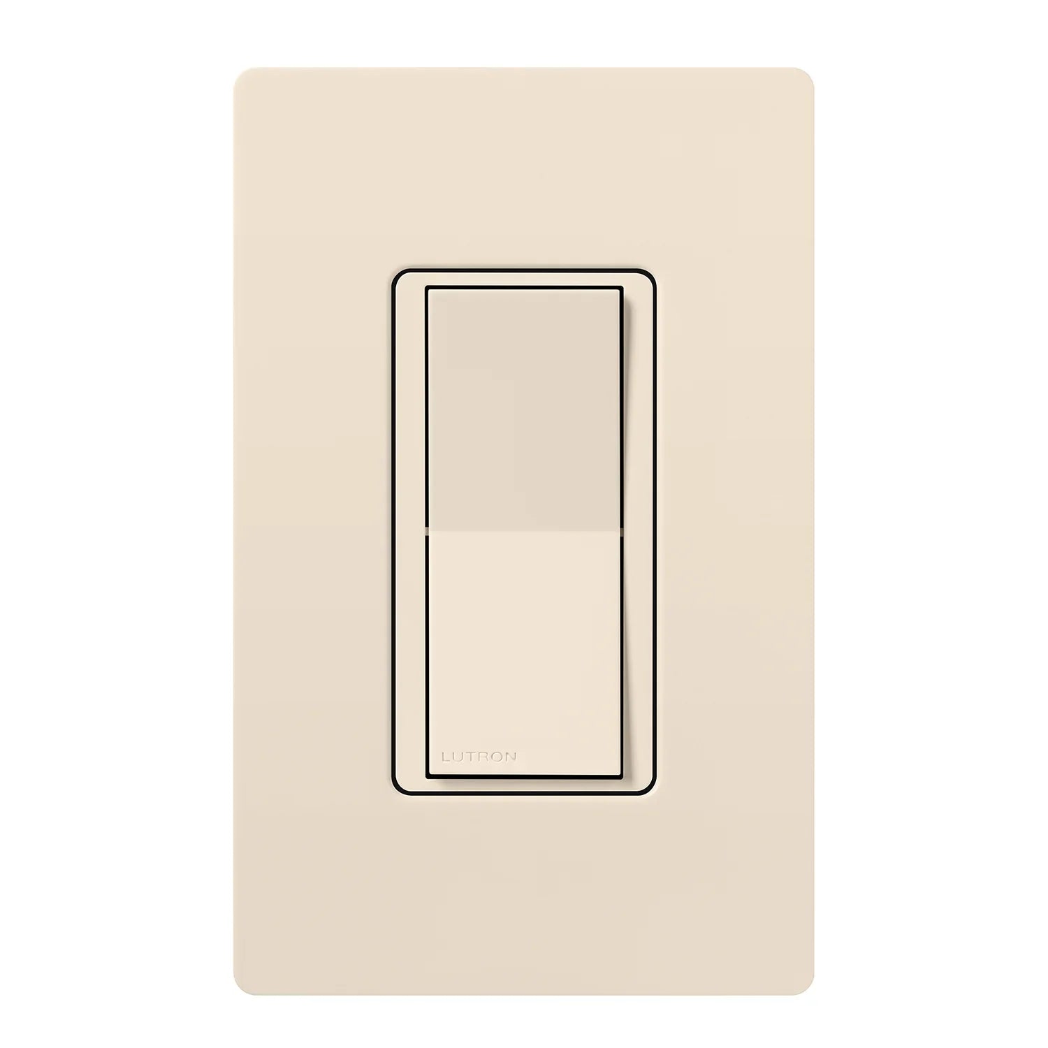 Caseta Claro Smart Accessory Switch, Not for Standalone Use, Light Almond - Bees Lighting