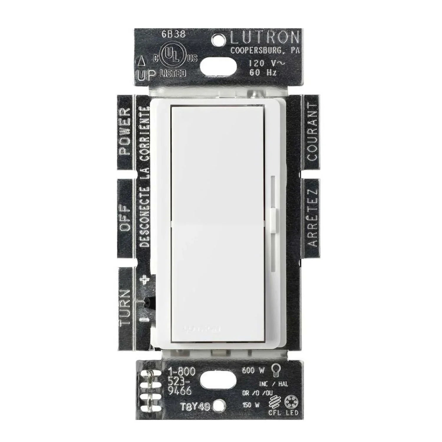 Lutron Diva Reverse-Phase ELV Dimmer - Bees Lighting