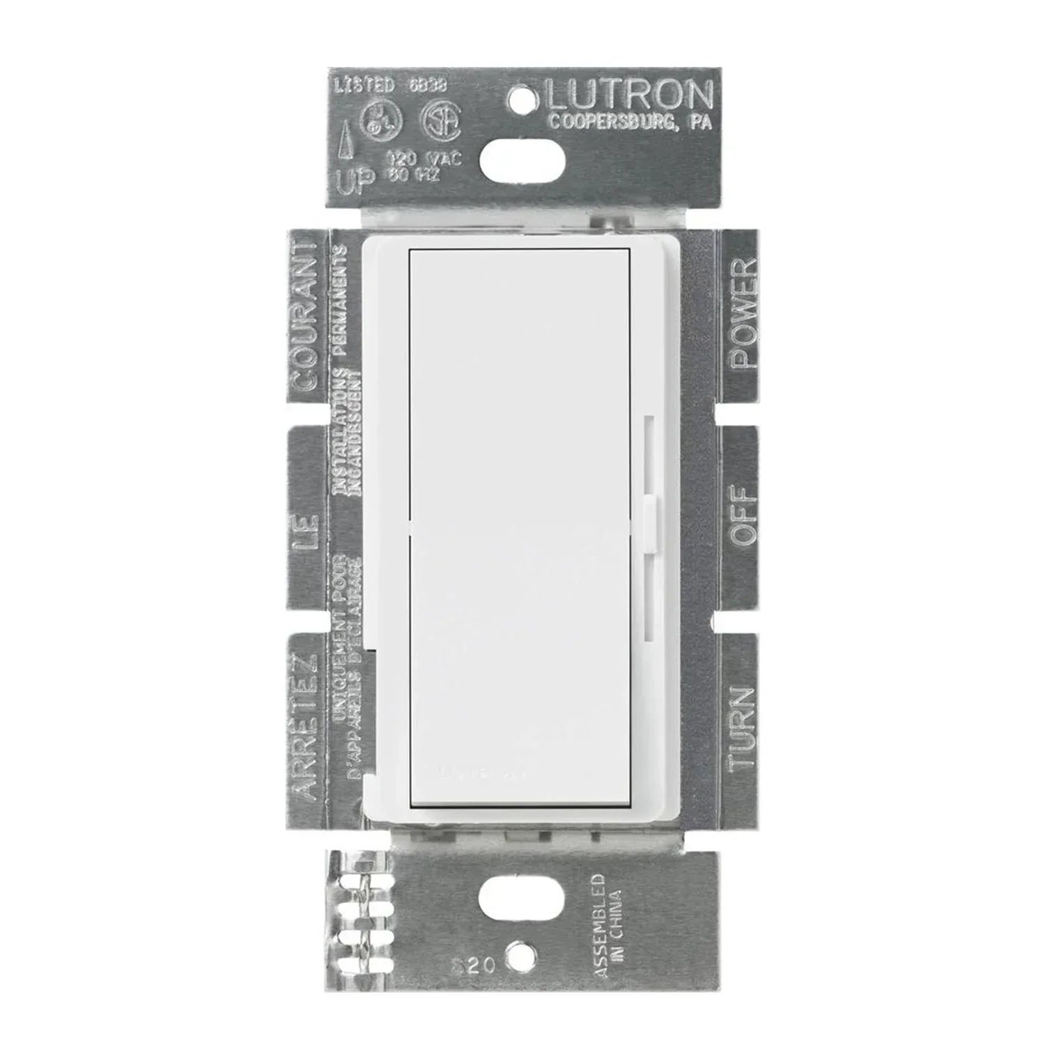 Lutron DVSTV Diva 0-10V LED/Fluorescent Dimmer Switch - Bees Lighting