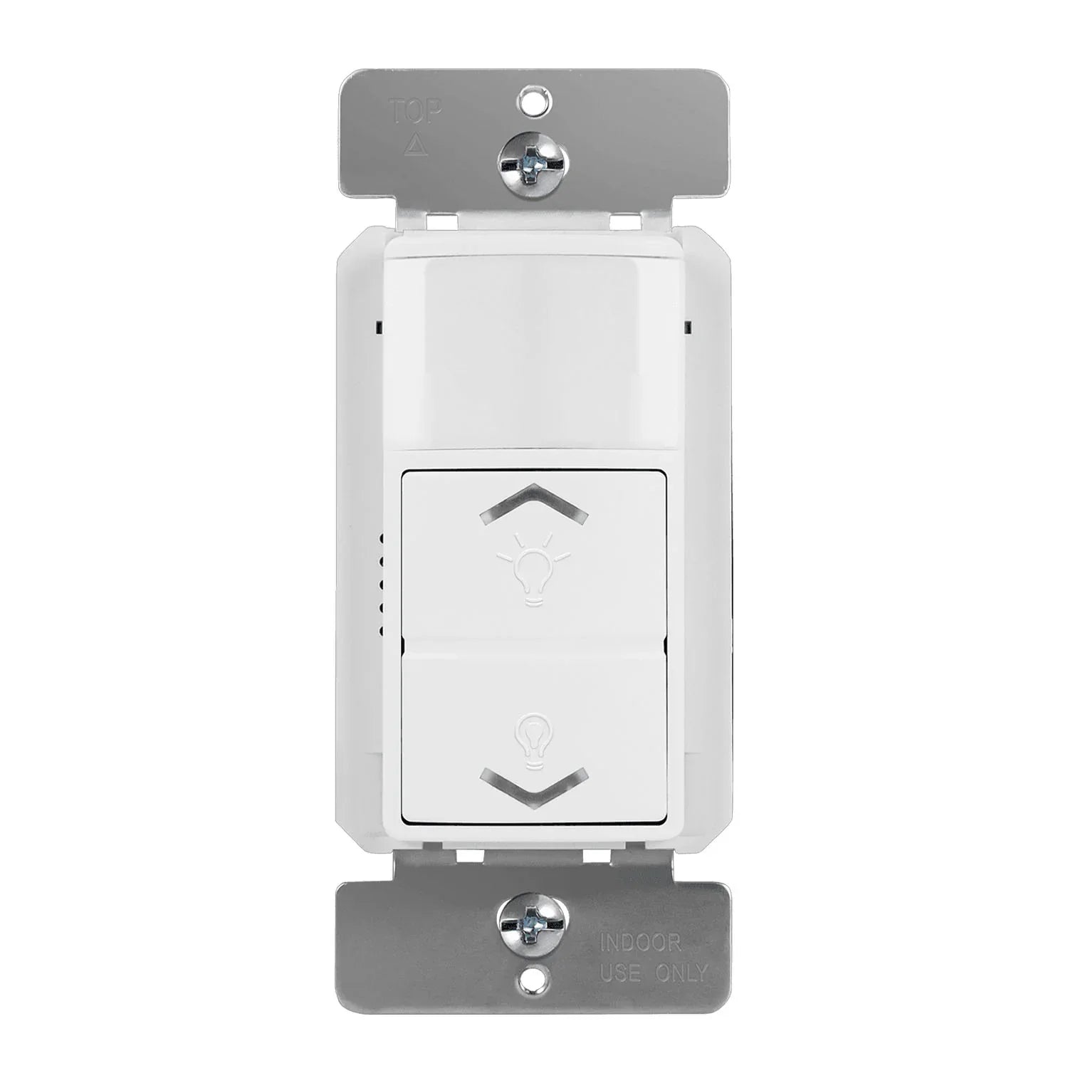 PIR 180° Occupancy|Vacancy Motion Sensor 0-10V Dimmer Switch, 800VA, 120-277V, White - Bees Lighting