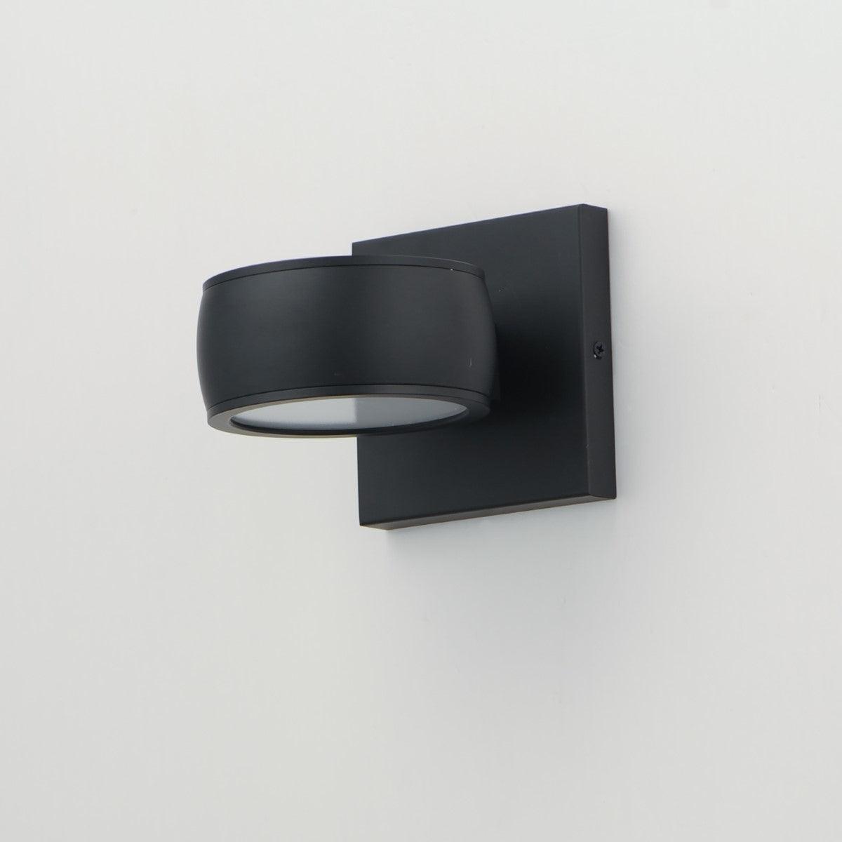 Modular 5 in. 1-Light LED Outdoor Wall Sconce 3000K Black Finish - Bees Lighting