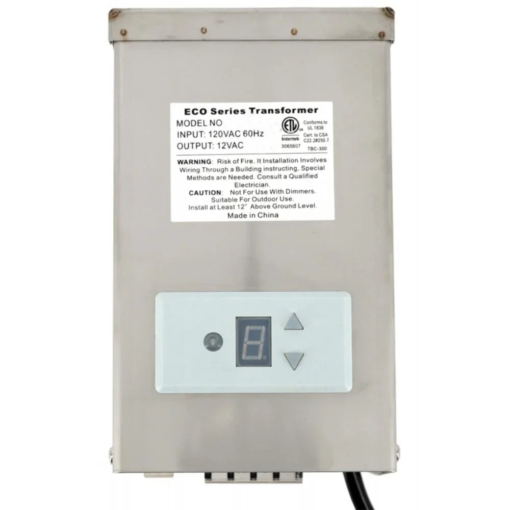200-Watt Outdoor Landscape Transformer with Timer and Photocell | Plus Series - Bees Lighting
