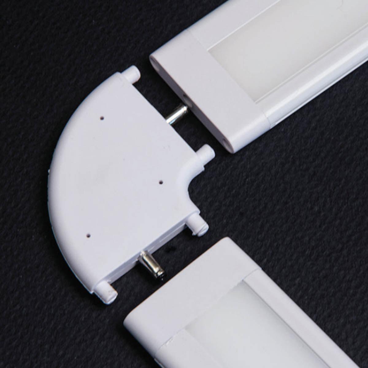 90° Connector For SlimEdge LightBars, White - Bees Lighting