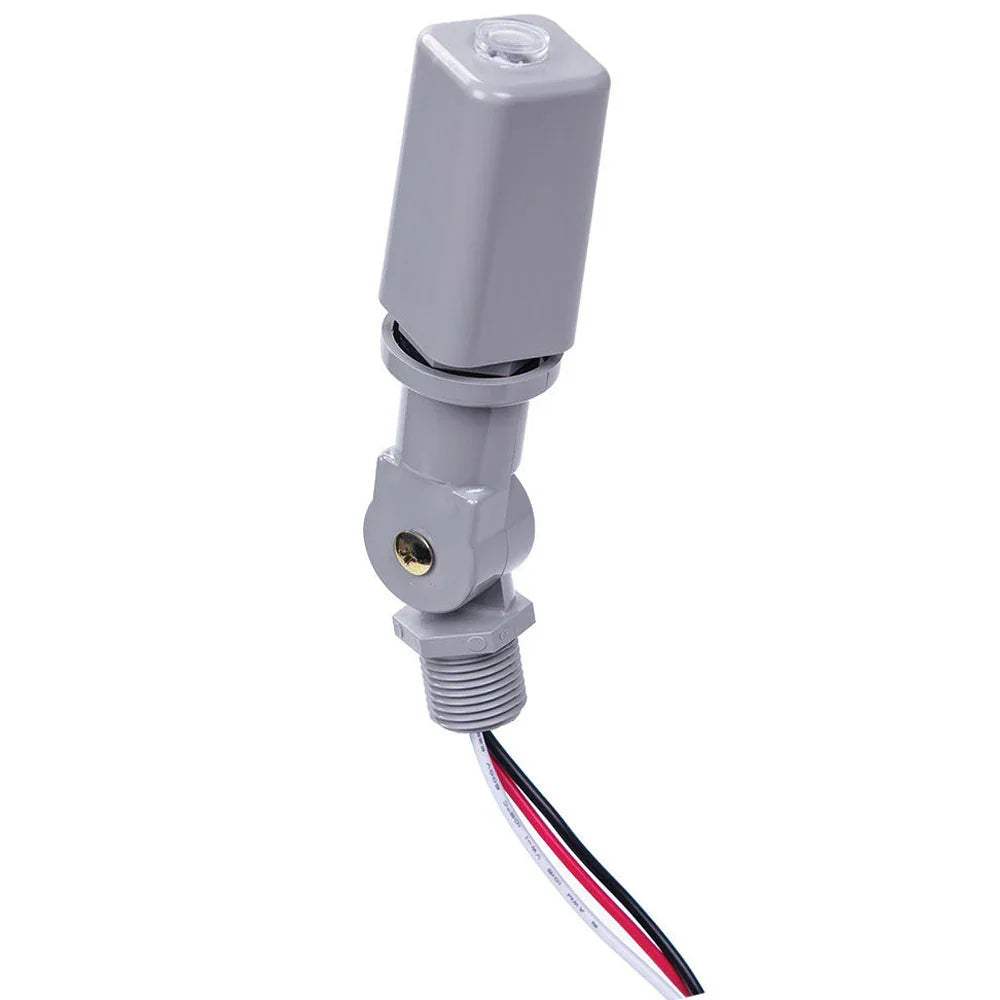 Electronic Photo Control Stem & Swivel Mount Top Lens 1000W 6 Amp 105-305 VAC - Bees Lighting