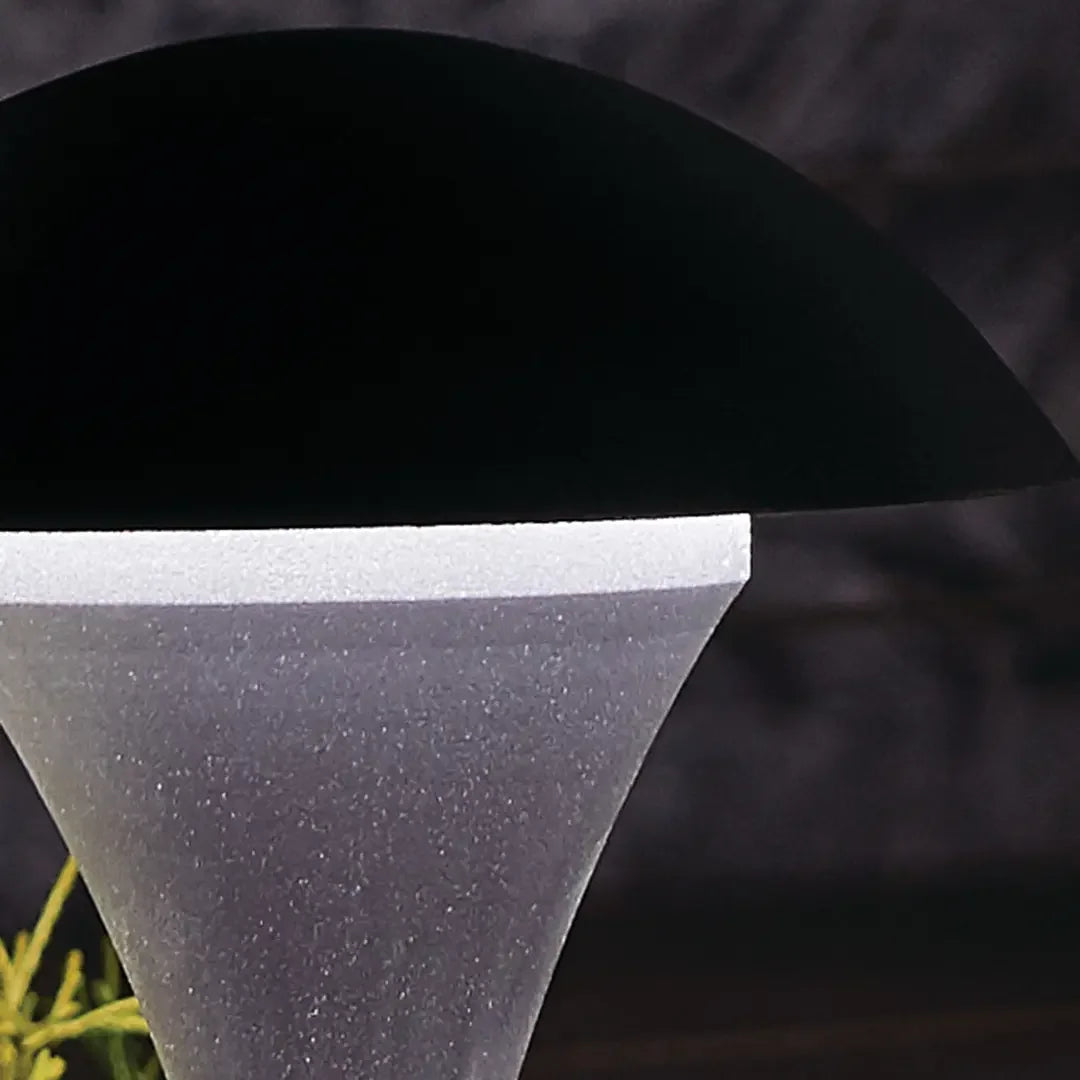 120V Large Eclipse Path Light, Textured Black - Bees Lighting
