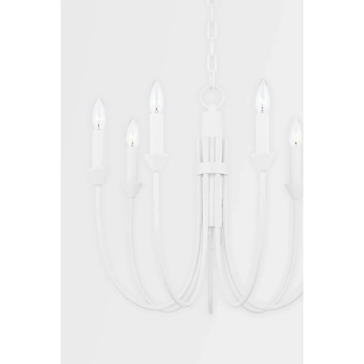 Cate 7 Lights Chandelier White finish - Bees Lighting
