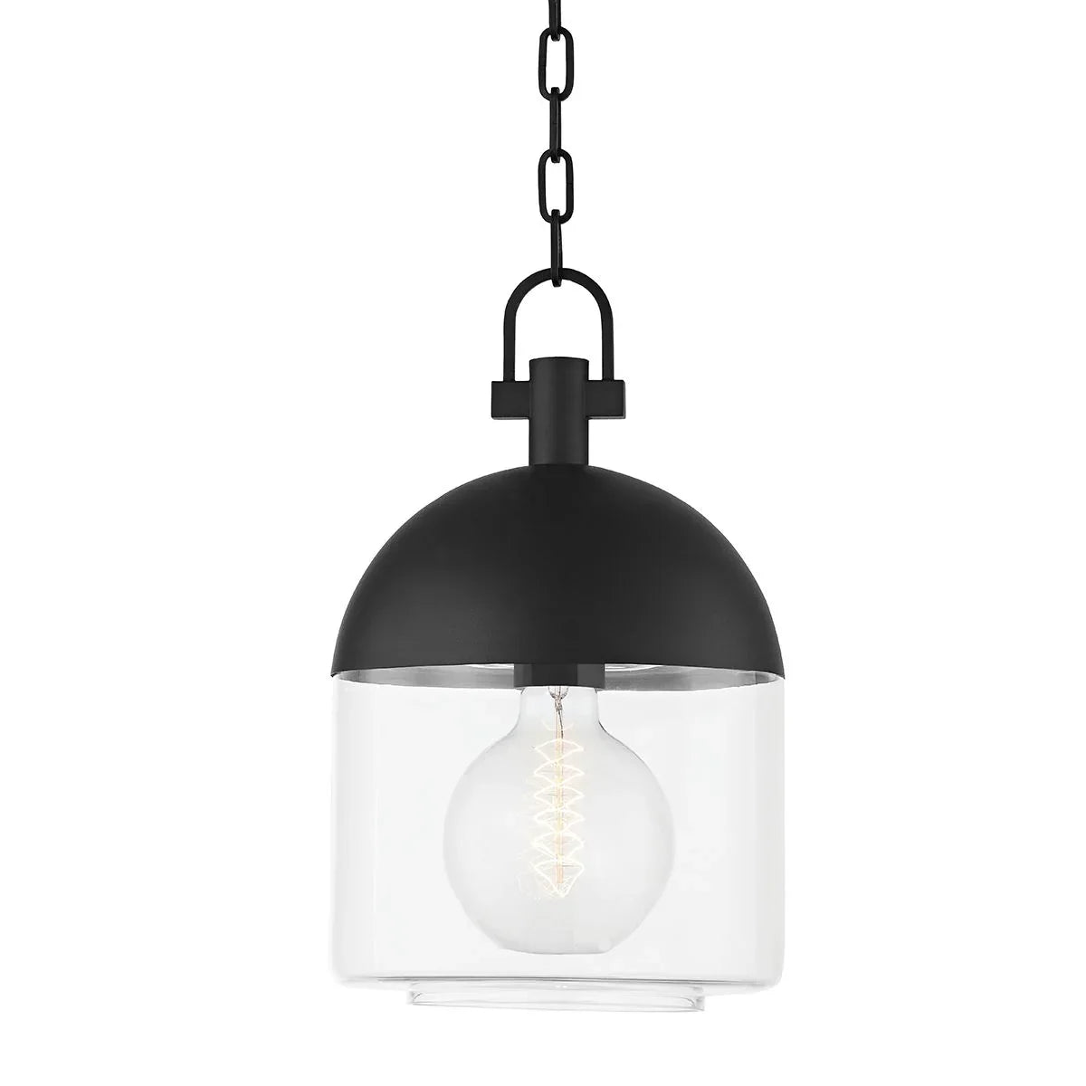 ZEPHYR 10 in. Outdoor Pendant Light Textured Black finish - Bees Lighting