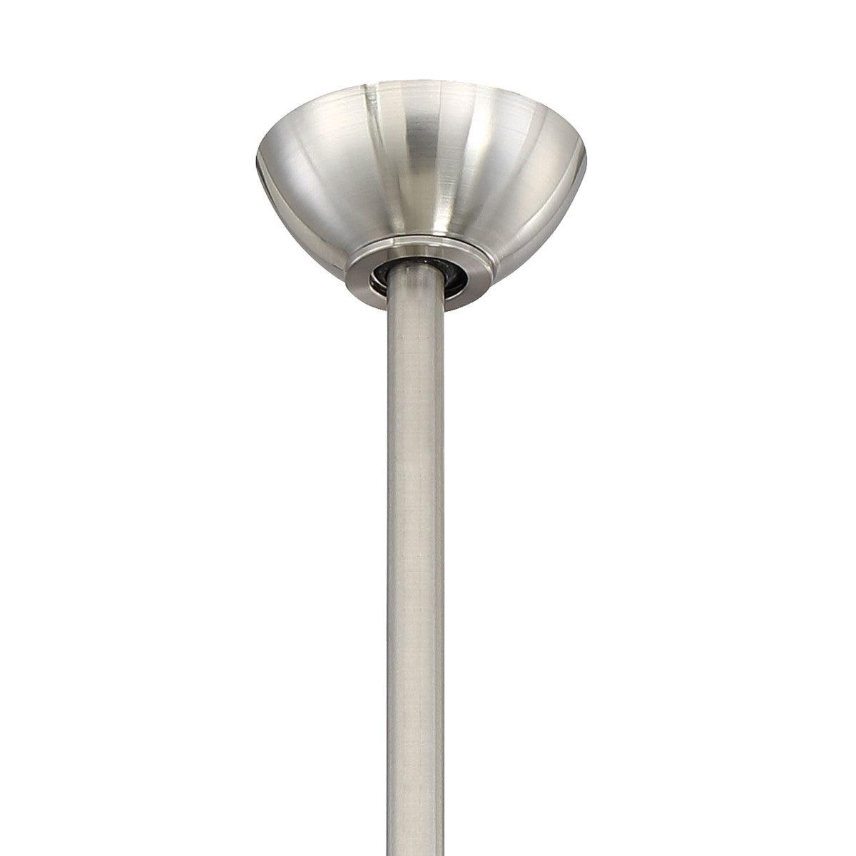 Concept I Wet 58" Nickel LED Outdoor Ceiling Fan with Wall Control - Bees Lighting