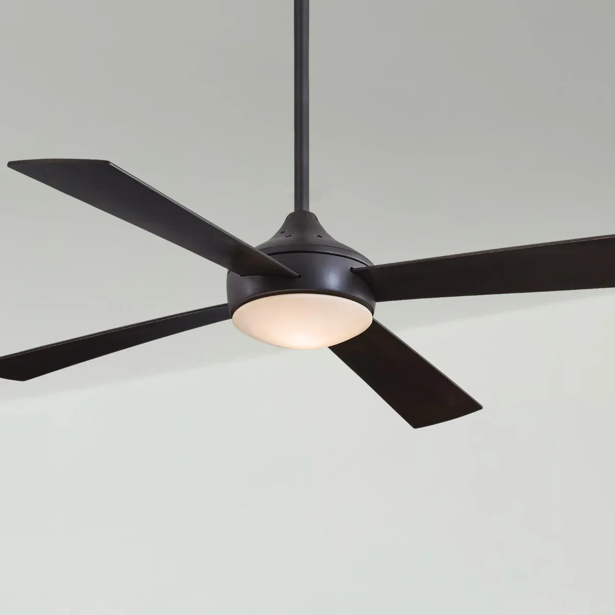 Aluma LED 52" Bronze LED Ceiling Fan with Wall Control - Bees Lighting
