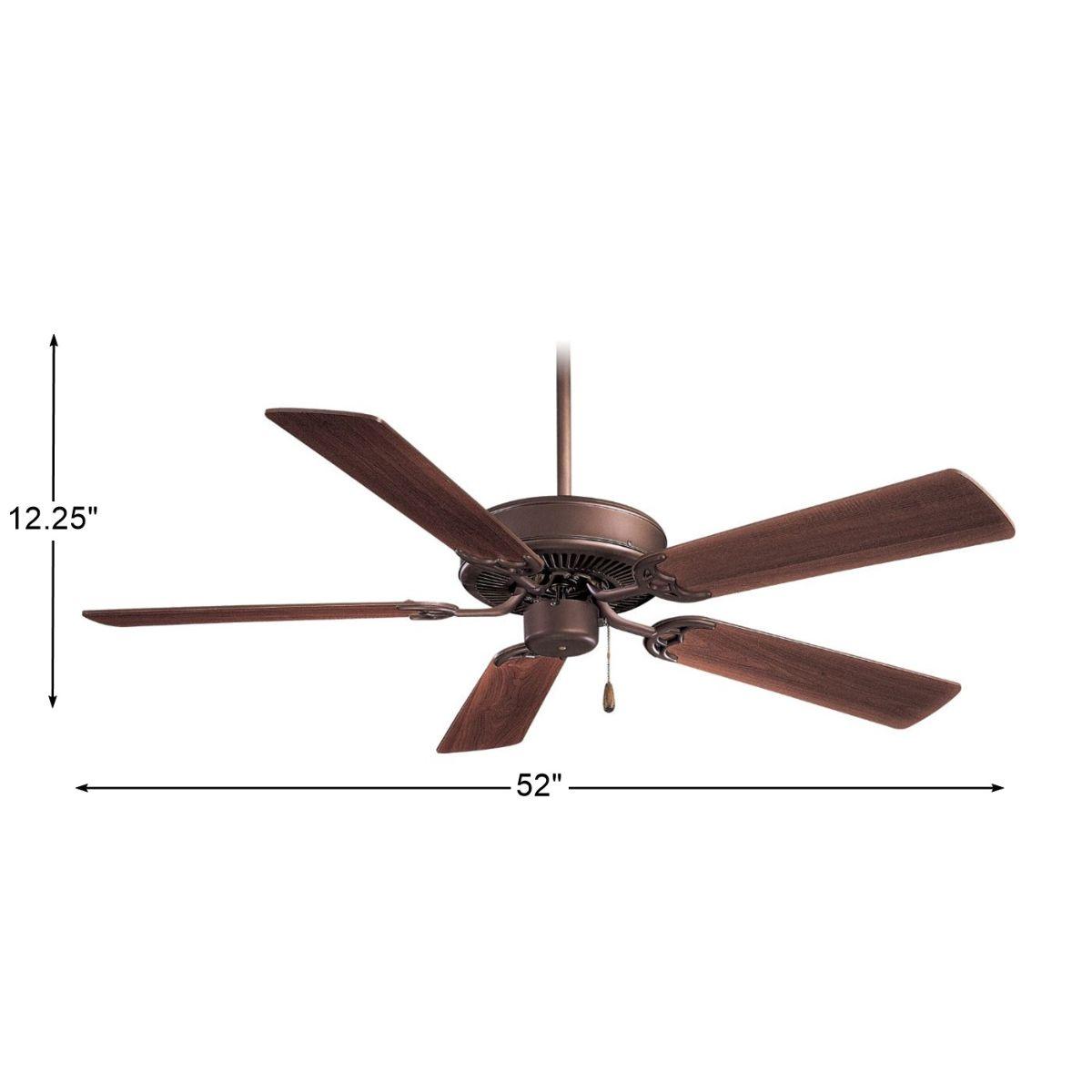 Contractor 52 Inch Ceiling Fan With Pull Chain - Bees Lighting