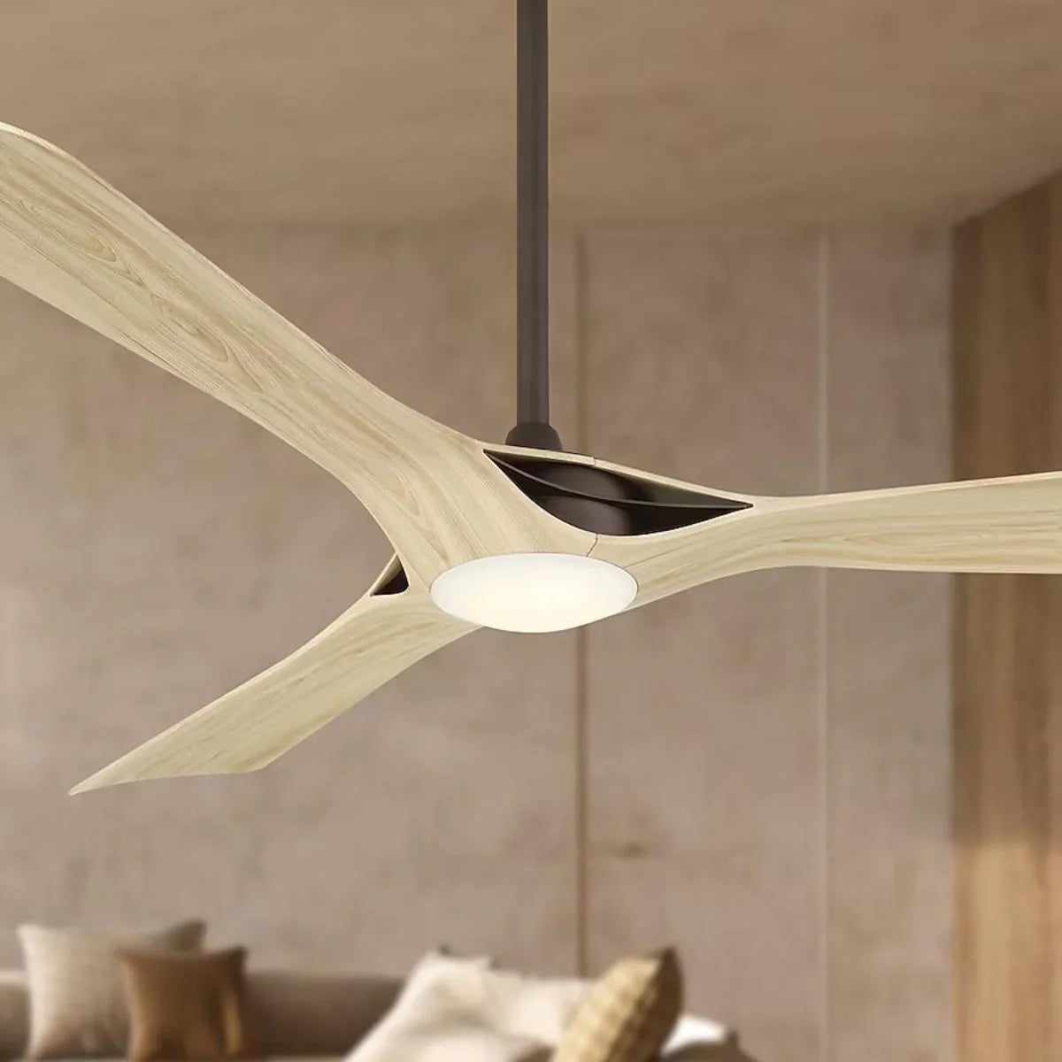 Bridge 60" Bronze LED Smart Ceiling Fan - Bees Lighting