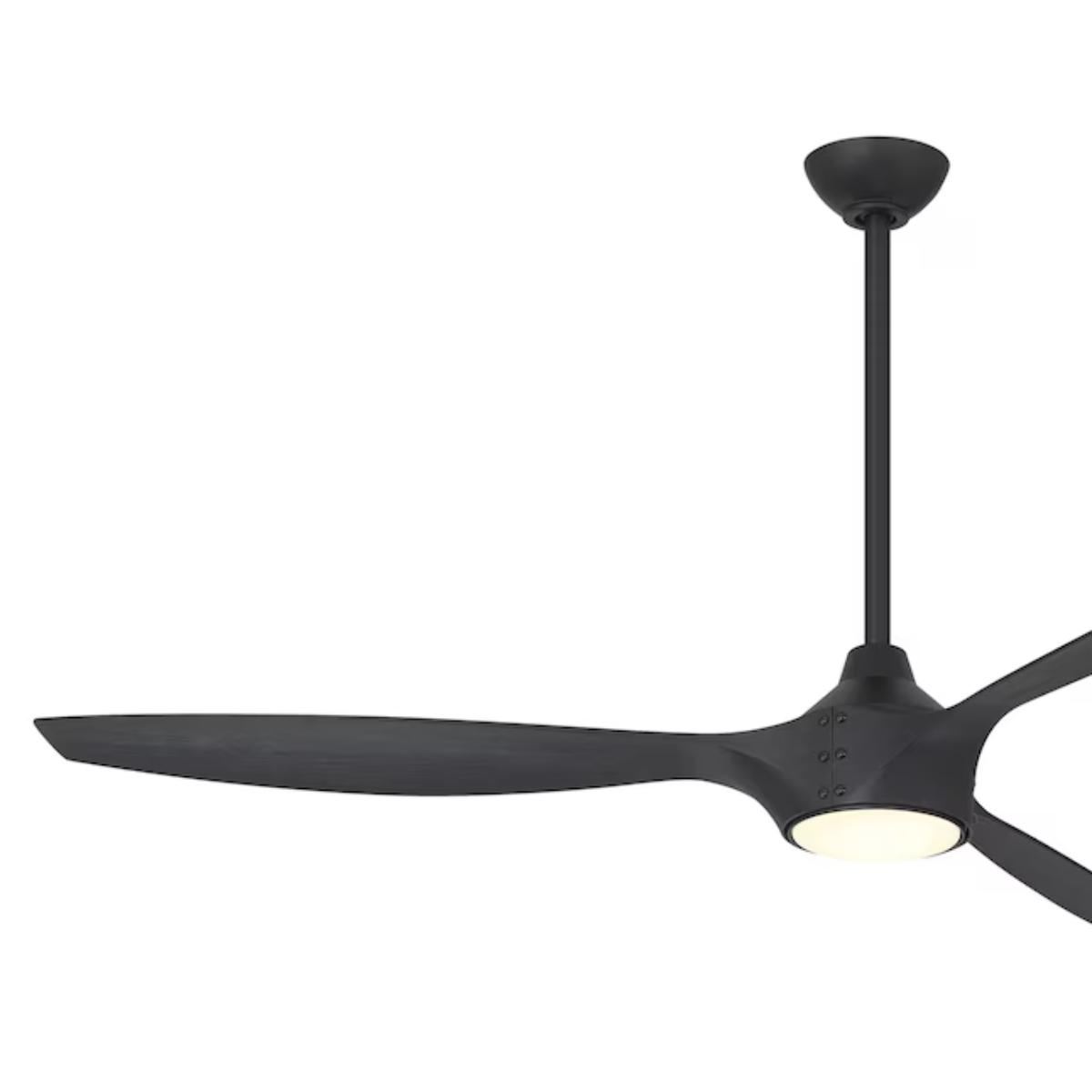 Pierce 65" Black Coal LED Smart Ceiling Fan