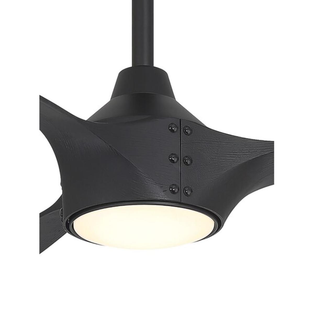 Pierce 65" Black Coal LED Smart Ceiling Fan