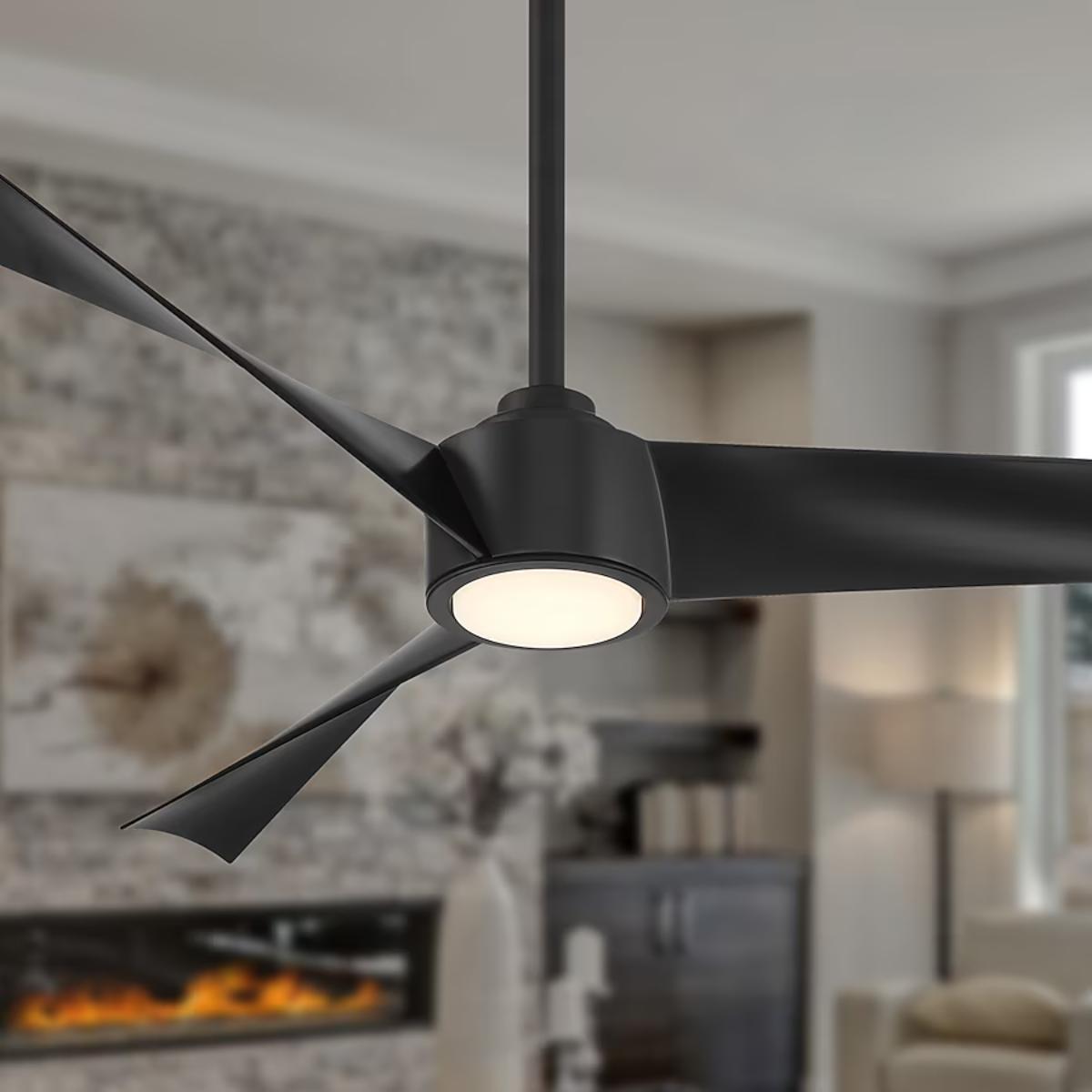 Pike 56" Indoor Ceiling Fan with Light