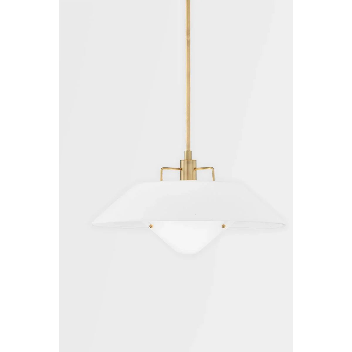 OTTO 21 in. Pendant Light Brass Finish - Bees Lighting