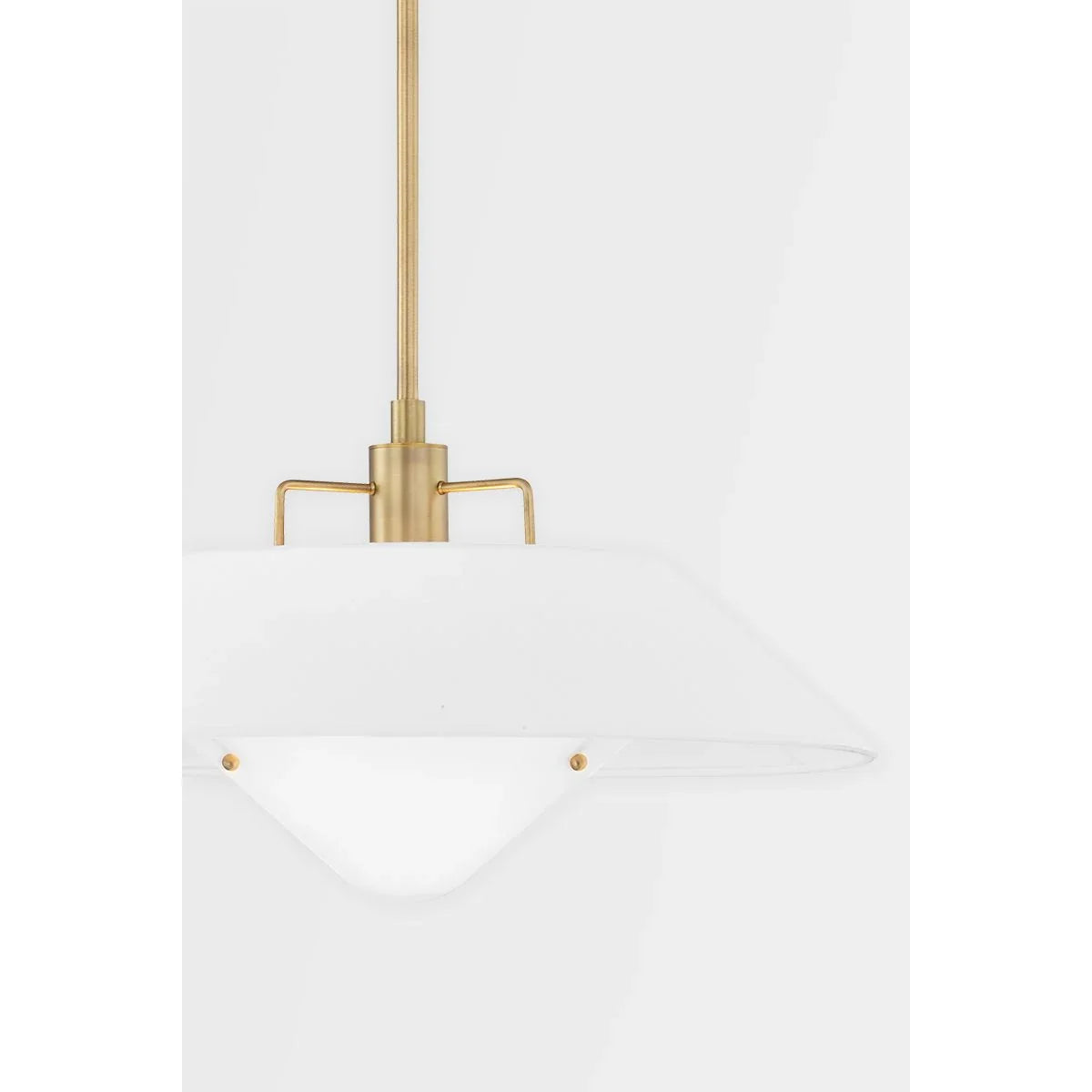 OTTO 21 in. Pendant Light Brass Finish - Bees Lighting