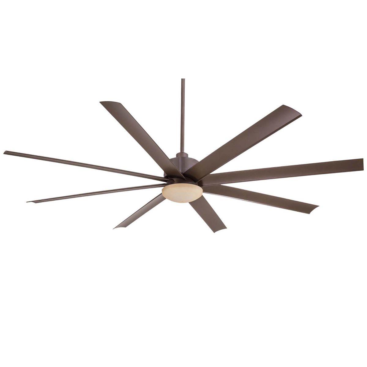 Slipstream 65 Inch Modern Windmill Outdoor Ceiling Fan With Light And Remote - Bees Lighting
